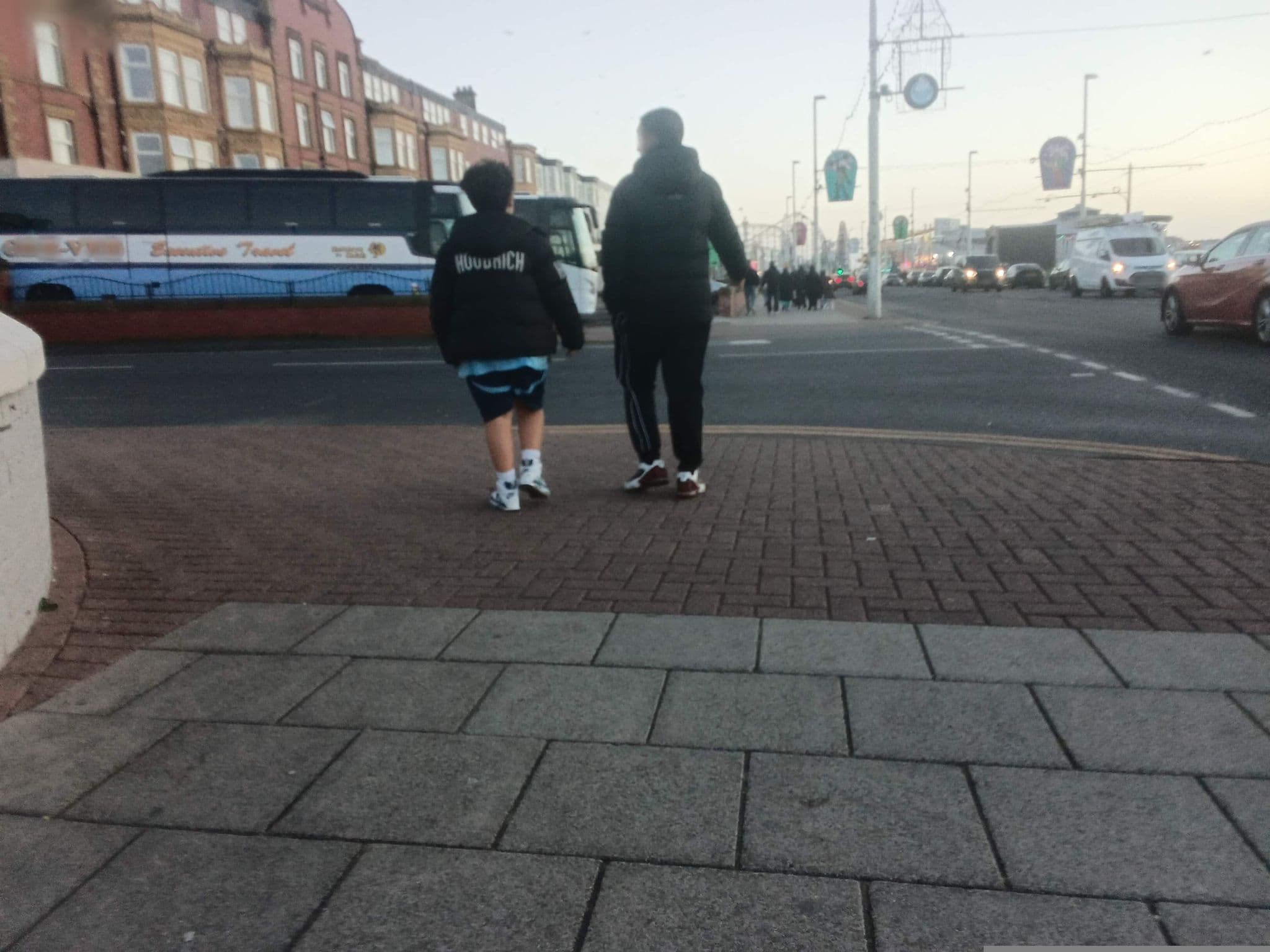 Street view near South Beach Kings Hotel, Blackpool