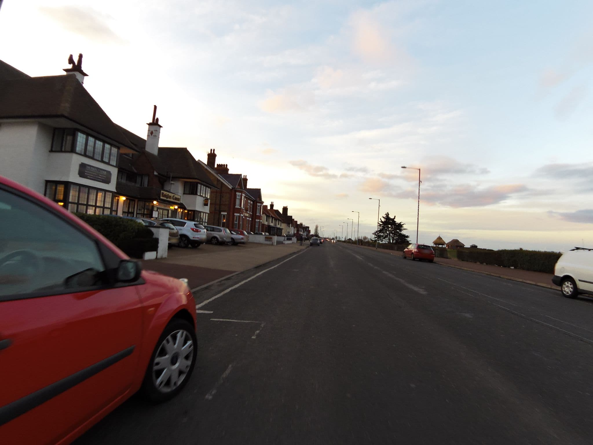 Street view near Knights Court Hotel, Great Yarmouth