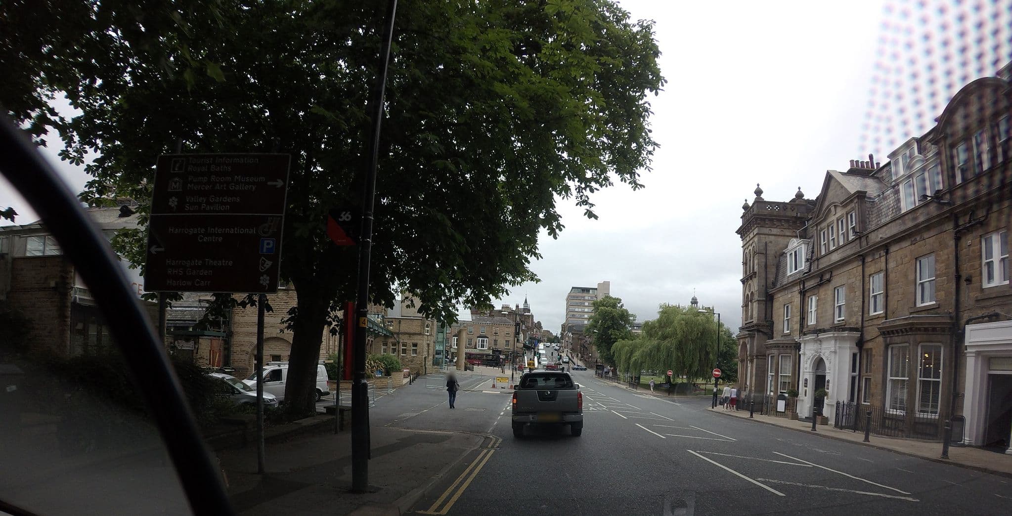 Street view near The Harrogate Inn, Harrogate — © hobgoblin (CC BY-SA · Mapillary)