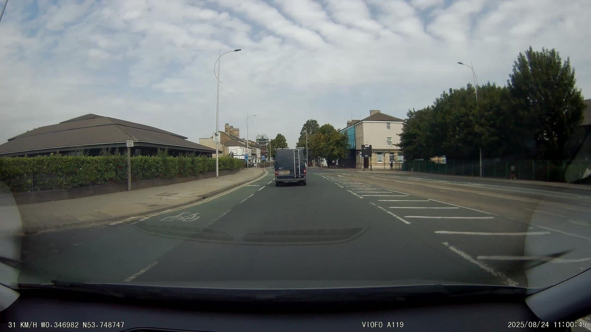 Street view near The Galleon Hull, Part of the AG Collection, Kingston upon Hull — © aidan573 (CC BY-SA · Mapillary)