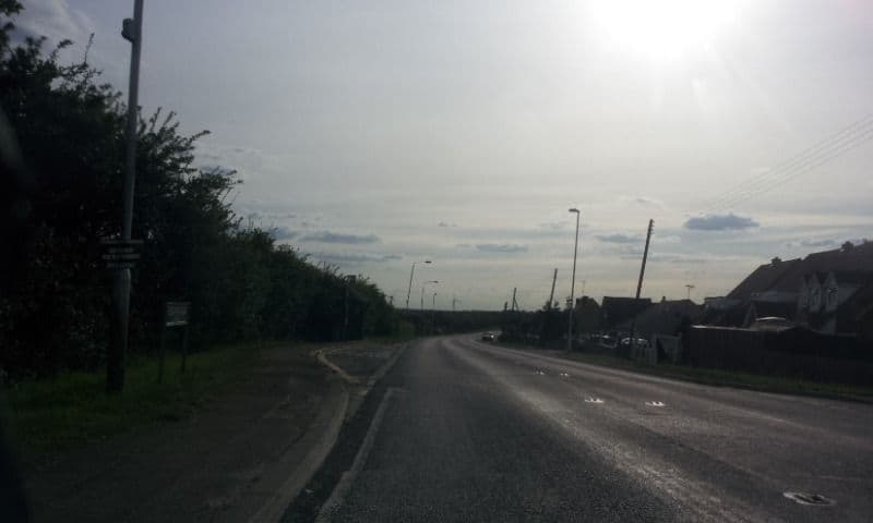 Street view near Bay View Hotel, Leysdown-on-Sea