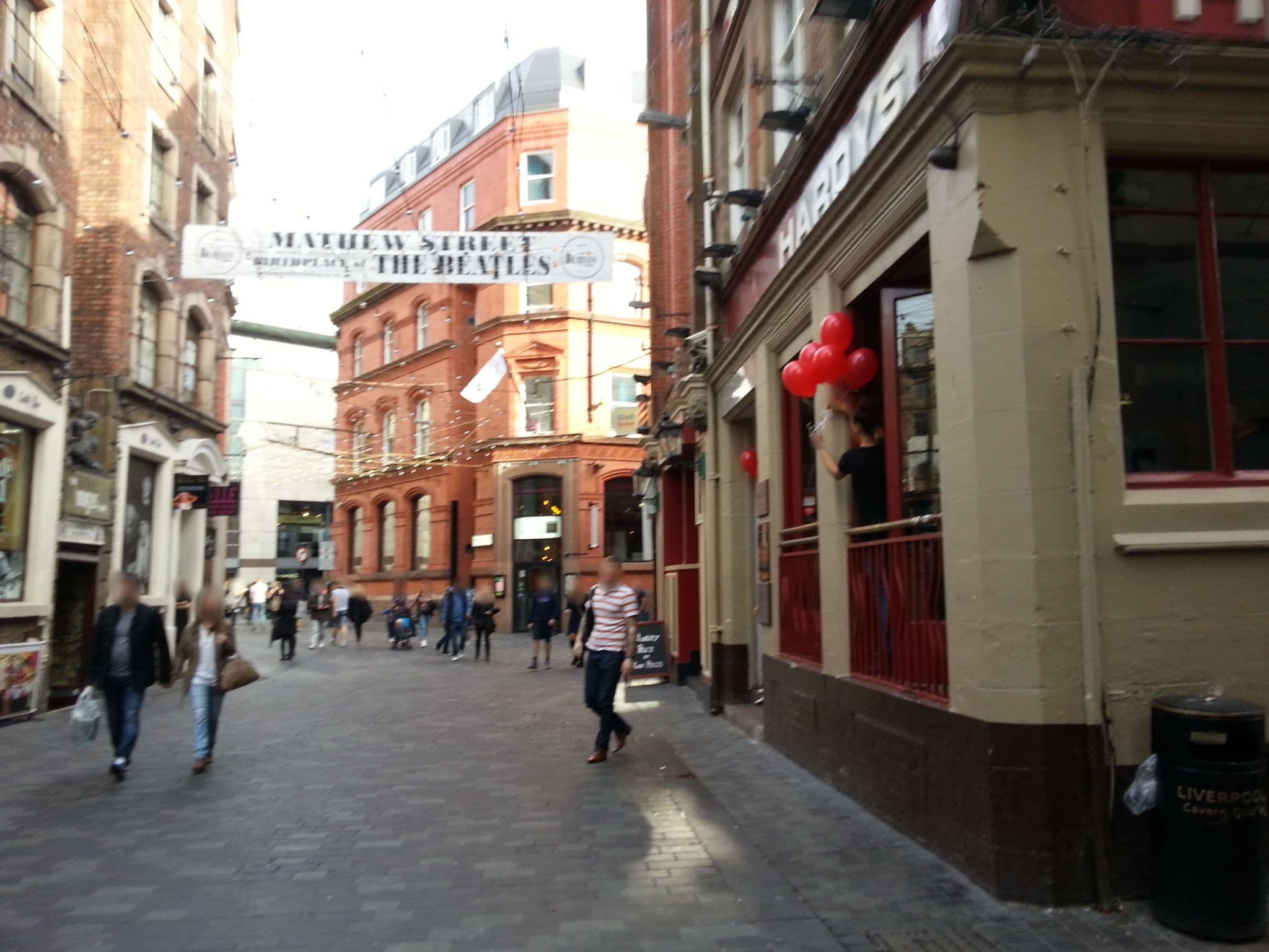 Street view near Cavern Quarter Aparthotel by UStay, Liverpool — © thingomy (CC BY-SA · Mapillary)