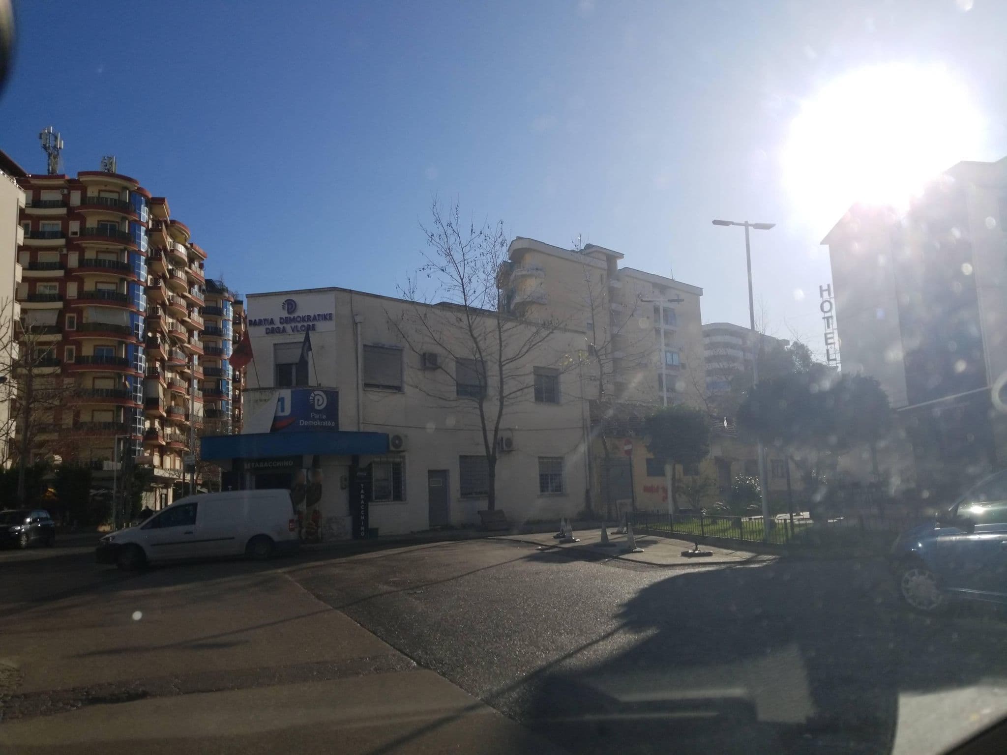 Street view near Hotel Three, Vlorë — © denisju_osm (CC BY-SA · Mapillary)