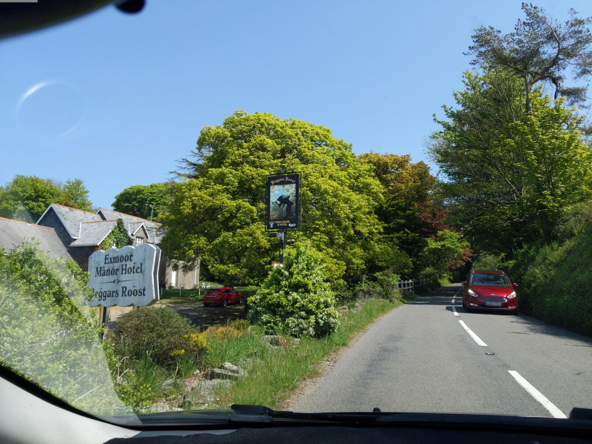 Street view near Exmoor Manor Guest House, Lynton — © WaggyDog (CC BY-SA · Mapillary)