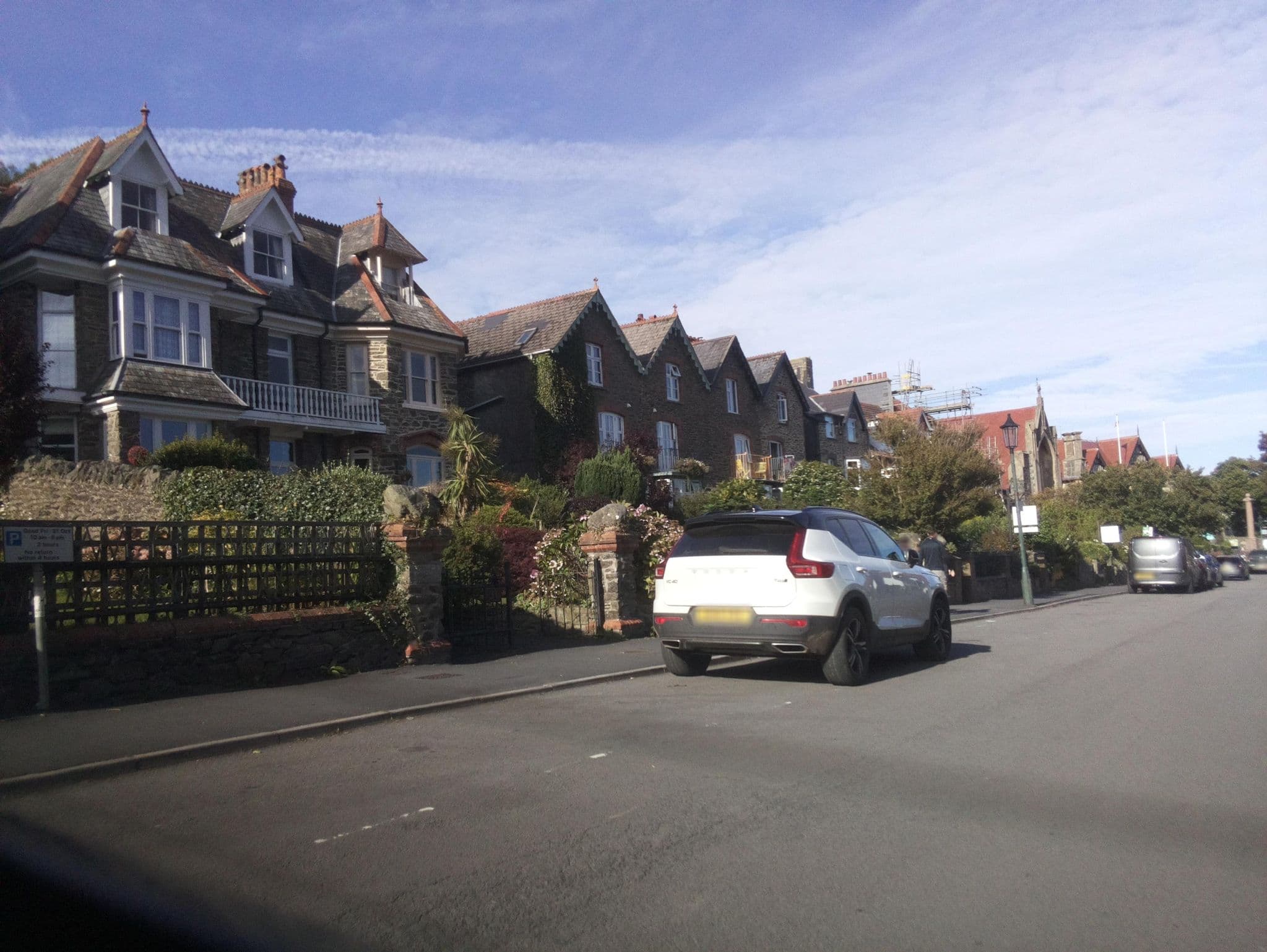Street view near The Turret Hotel, Lynton — © southglos (CC BY-SA · Mapillary)
