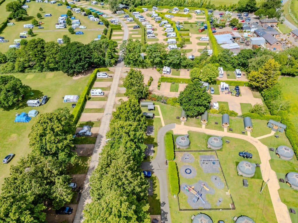 South Lytchett Manor Caravan and Camping Park, Lytchett Matravers