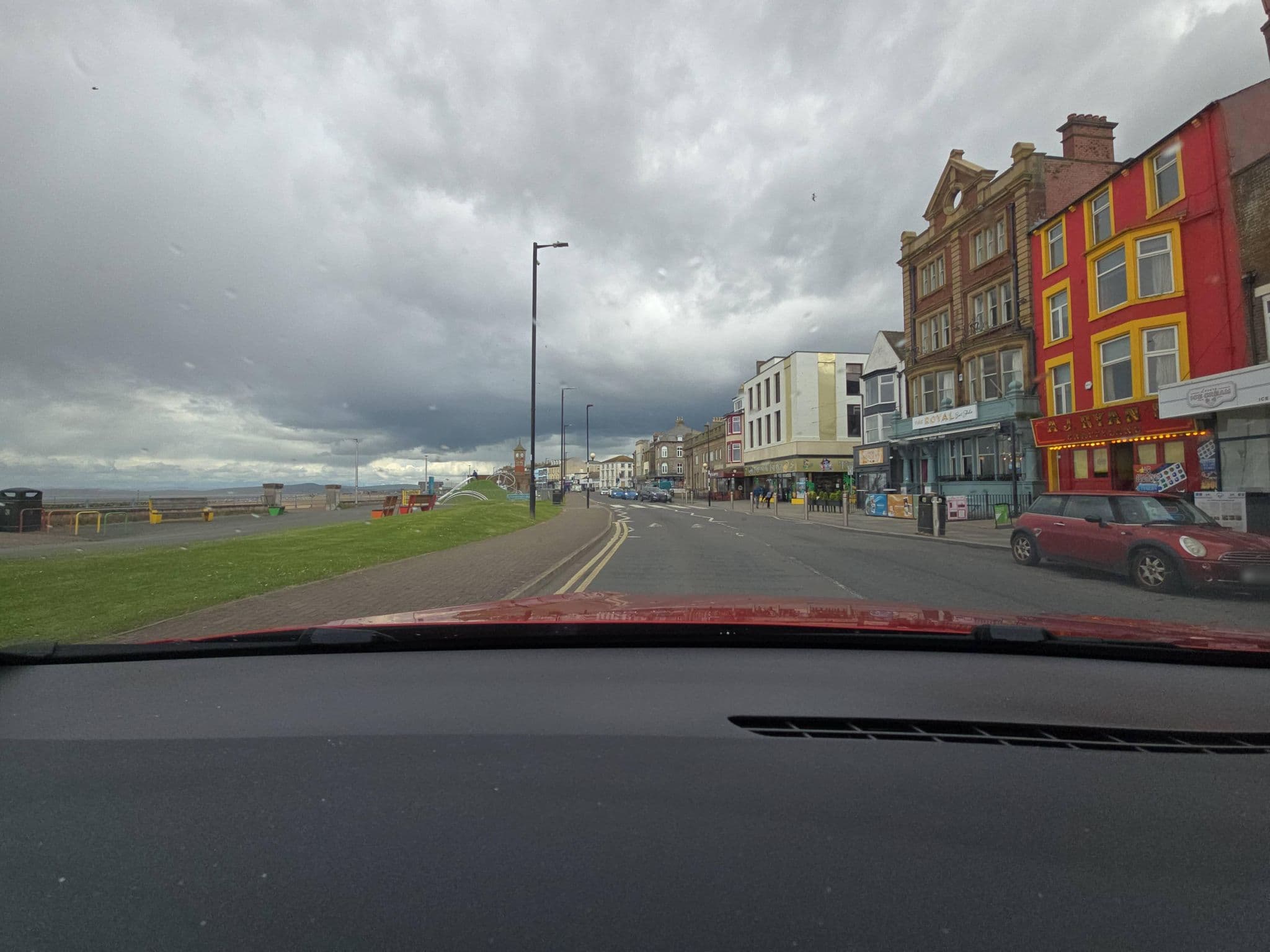 Street view near The Royal Bar & Shaker, Morecambe — © ocean_life (CC BY-SA · Mapillary)