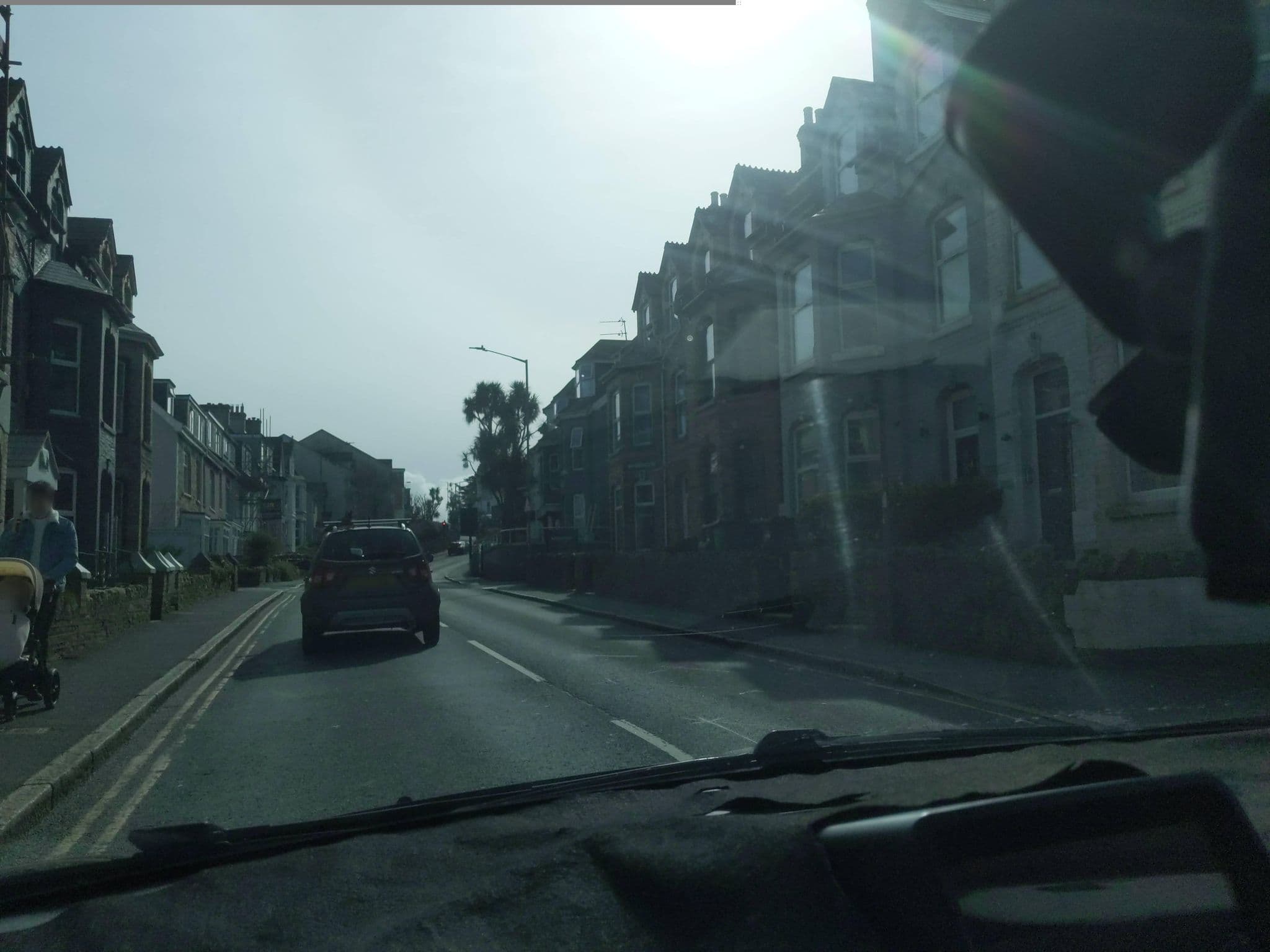 Street view near Wenden Guest House, Newquay