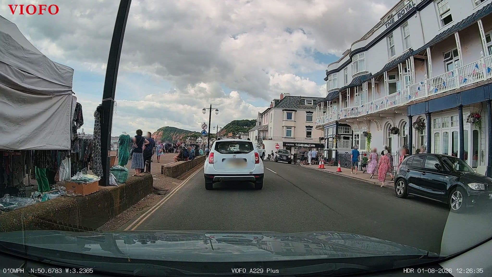 Street view near Sidmouth Hotels, Sidmouth — © RyanBush (CC BY-SA · Mapillary)
