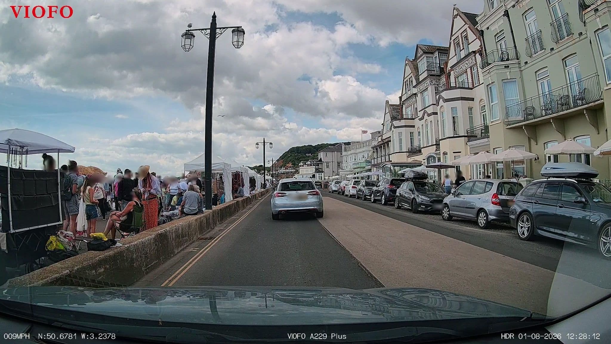 Street view near Elizabeth Hotel, Sidmouth — © RyanBush (CC BY-SA · Mapillary)
