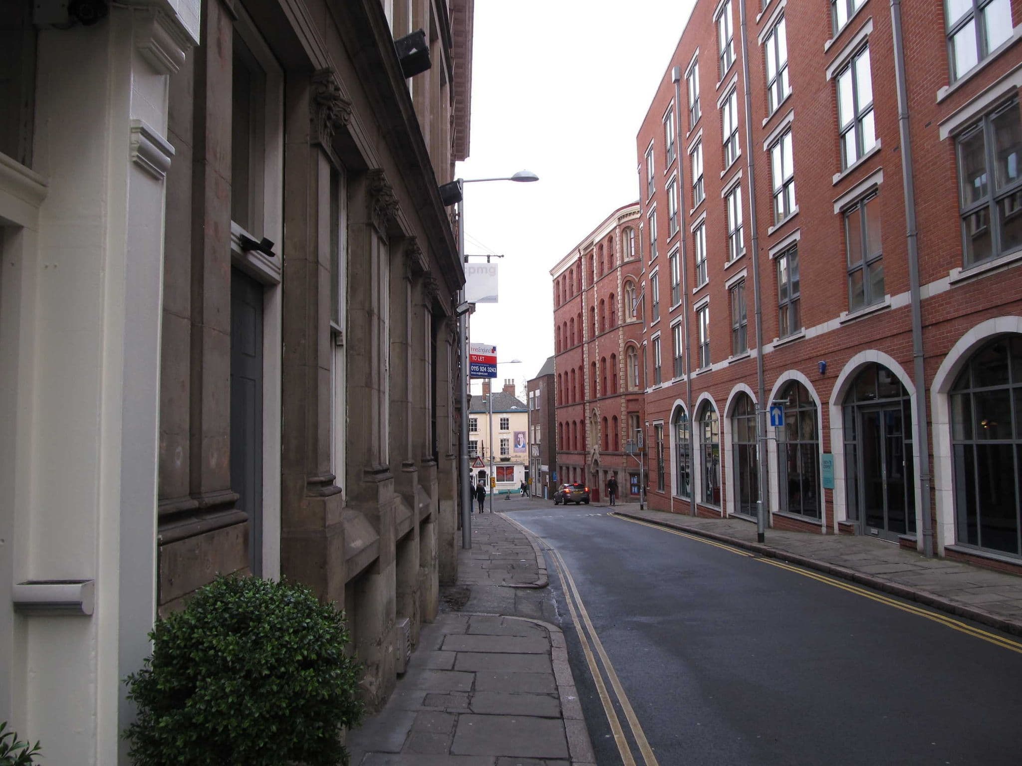 Street view near City Space Apartments, Nottingham — © sk53 (CC BY-SA · Mapillary)