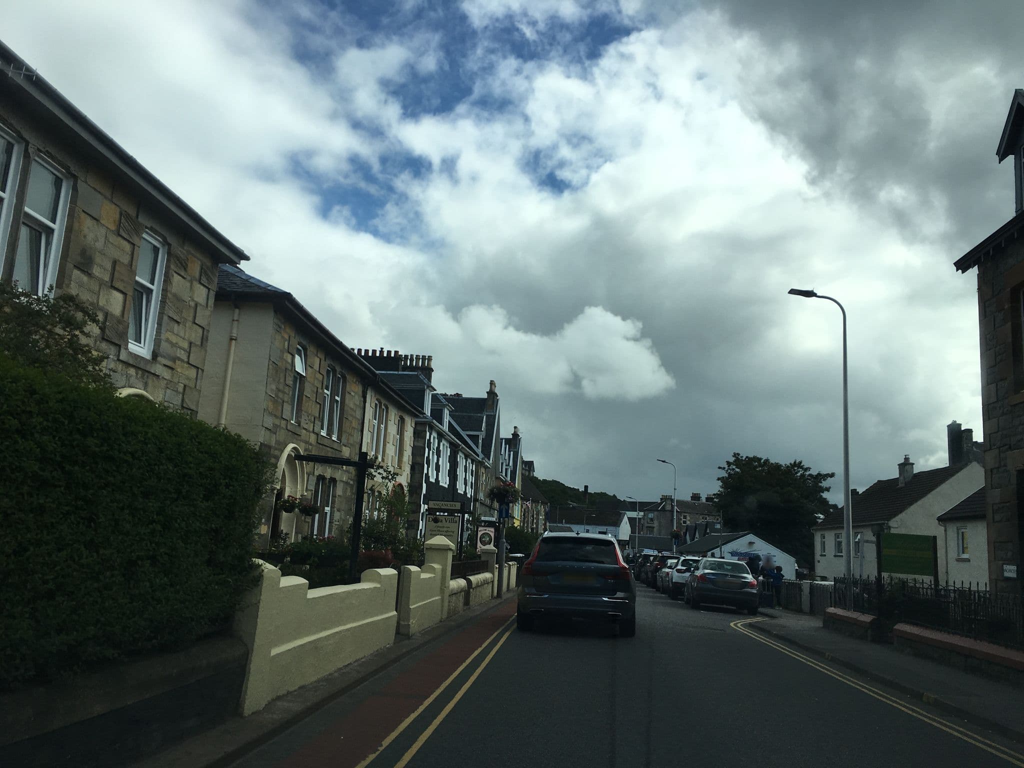 Street view near Dunarle guest house, Oban