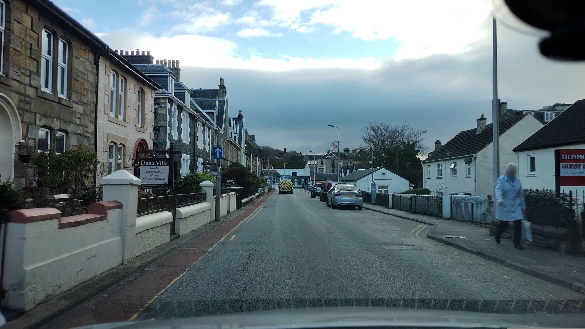 Street view near DunMoore Guesthouse, Oban — © SuborbitalPige0n (CC BY-SA · Mapillary)