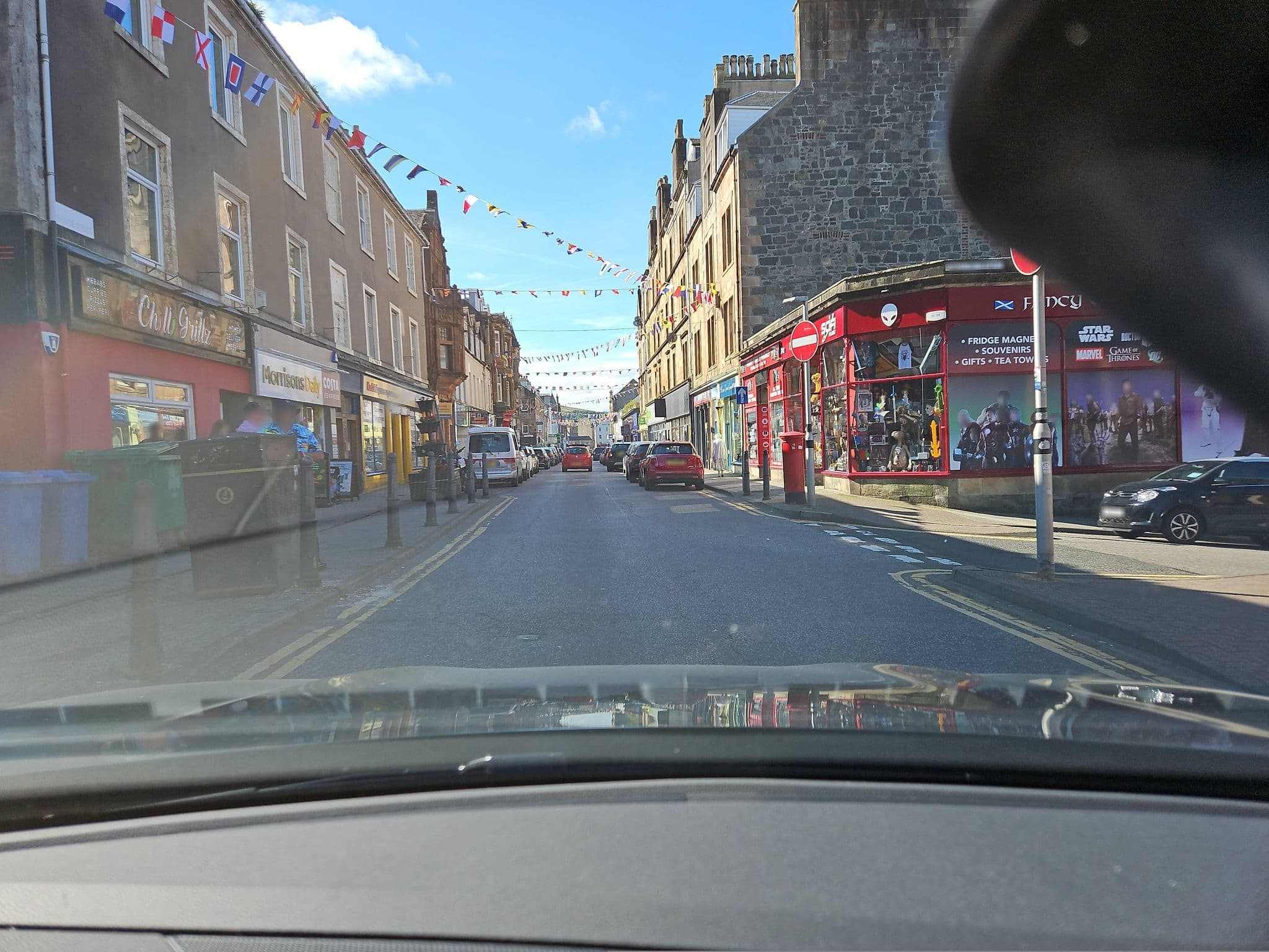 Street view near Island View, Oban