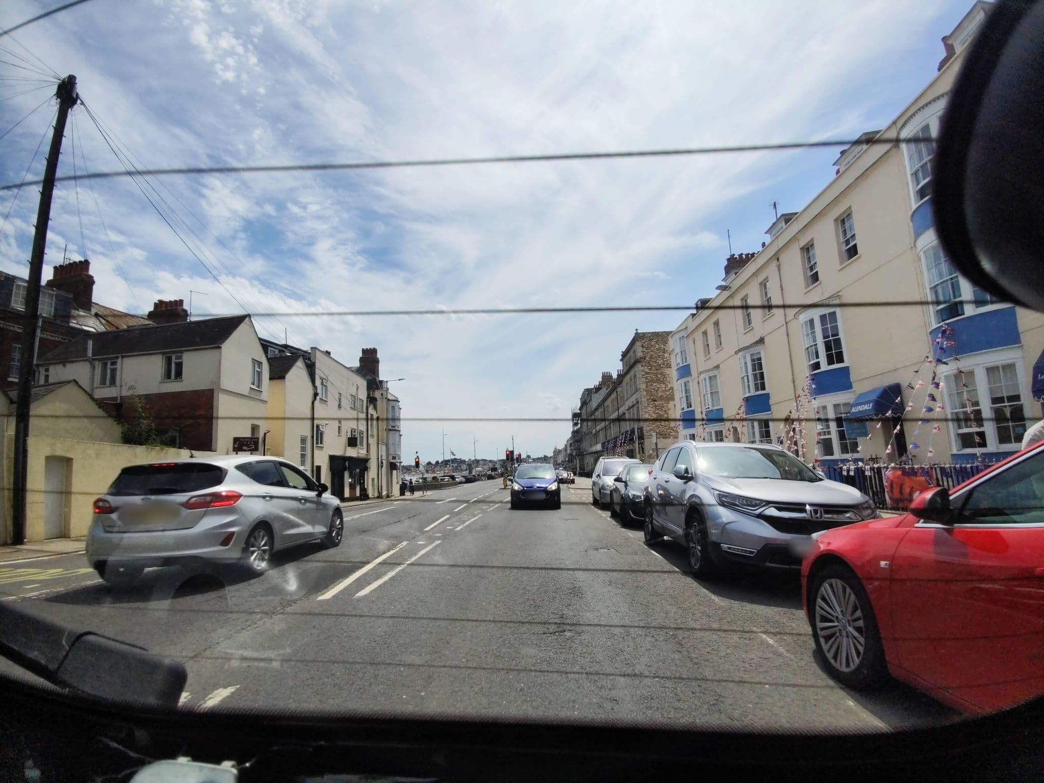 Street view near Valentine, Weymouth