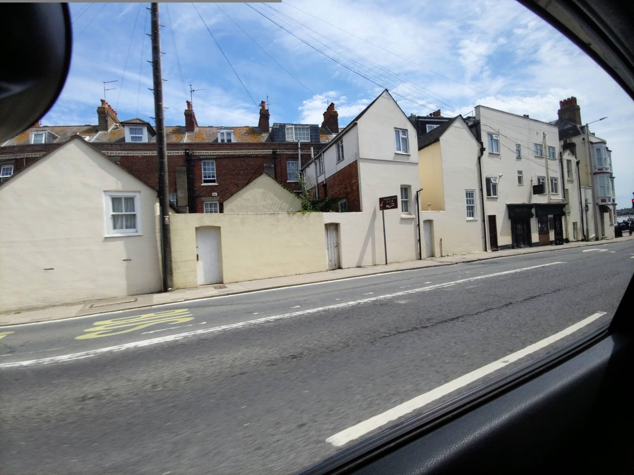 Street view near Lichfield Guest House, Weymouth