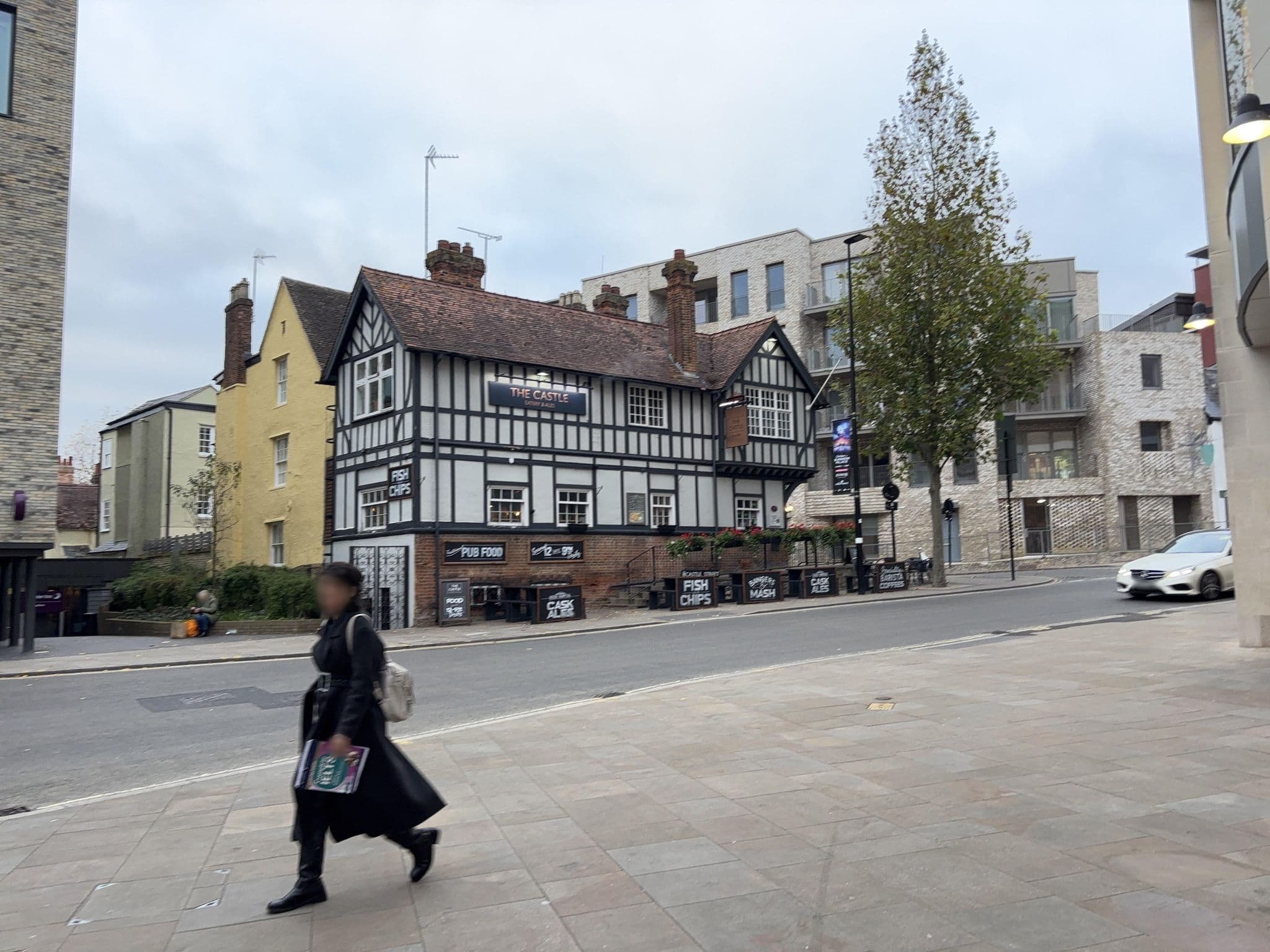 Street view near Premier Inn Oxford City Centre (Westgate) hotel, Oxford — © robot8a (CC BY-SA · Mapillary)