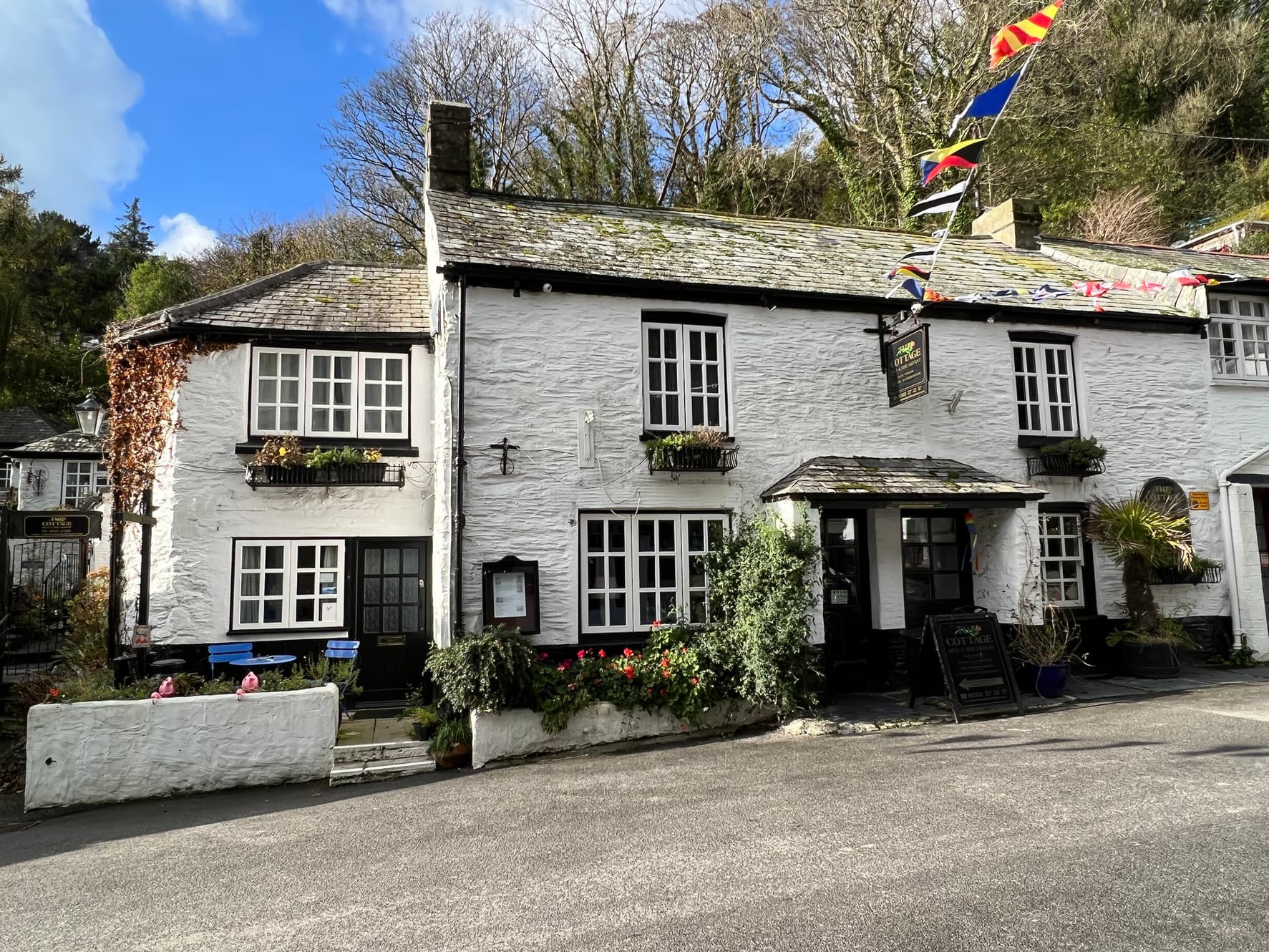 The Shabby Gourmet @ The Cottage Bed & Breakfast, Polperro