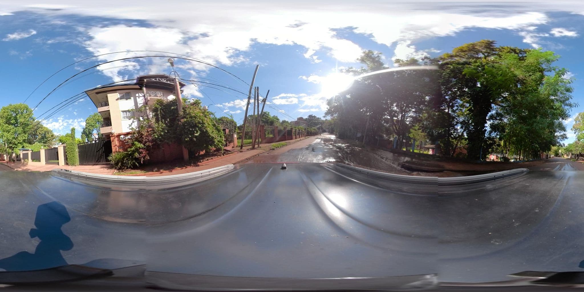 Street view near Ocio Apart, Puerto Iguazú
