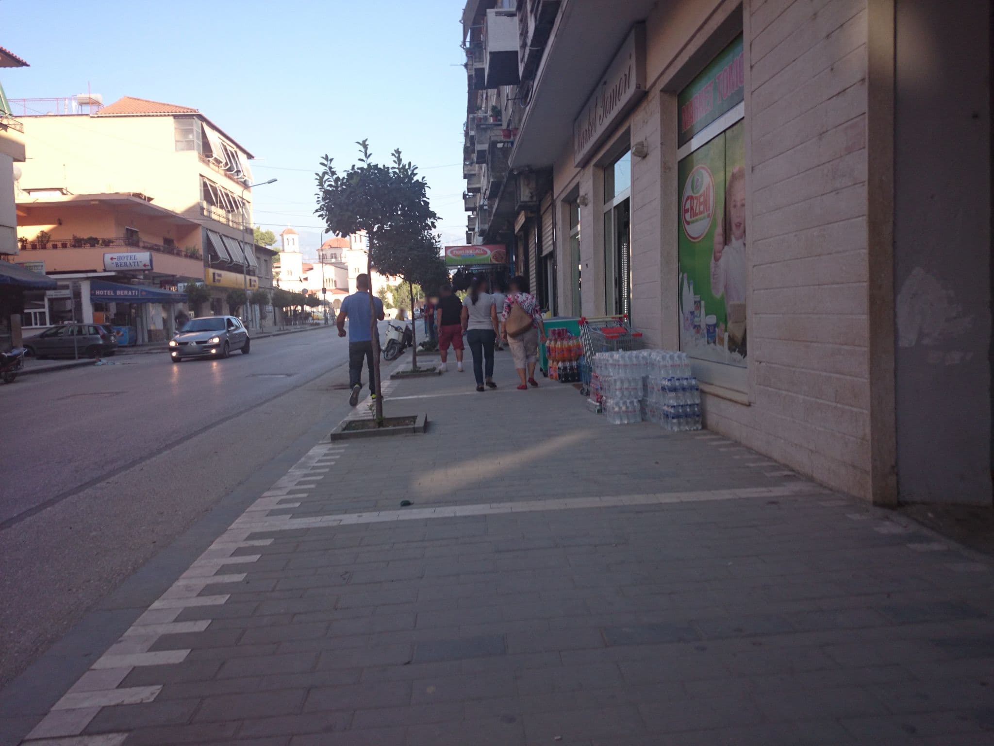 Street view near Hotel Antipatrea, Berat — © ebel (CC BY-SA · Mapillary)