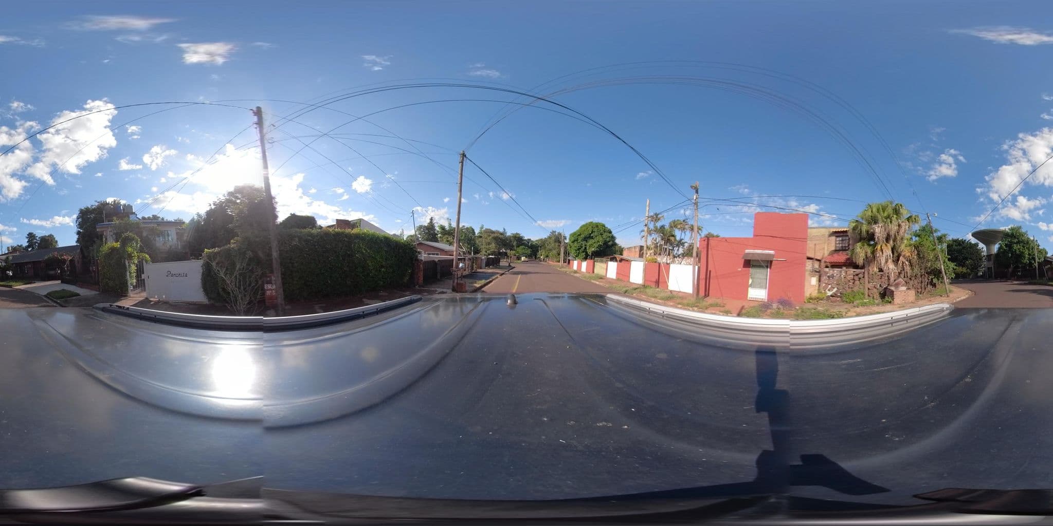 Street view near Tajibos Apart Hotel, Puerto Iguazú