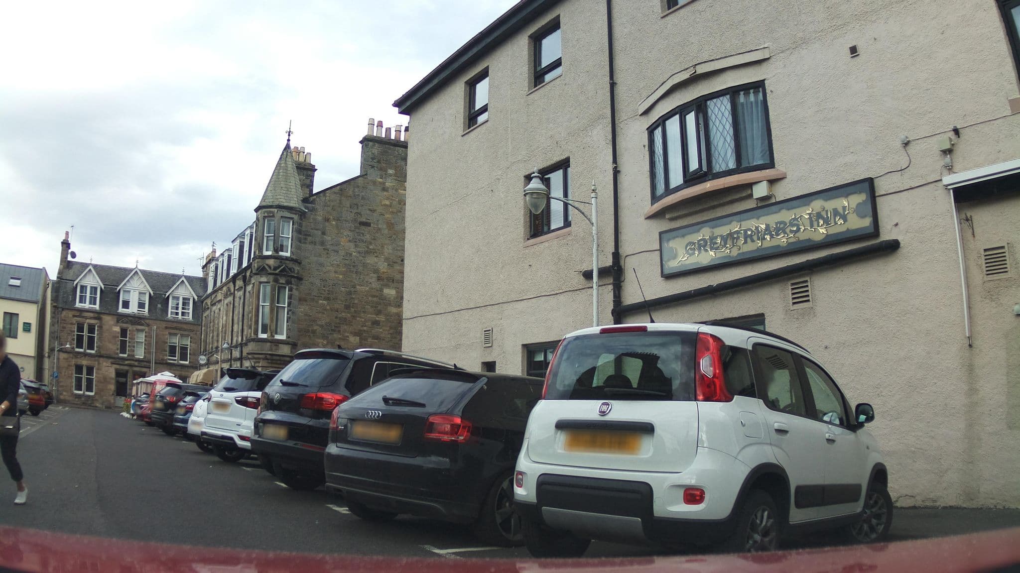 Street view near Greyfriars Hotel, Saint Andrews — © southglos (CC BY-SA · Mapillary)