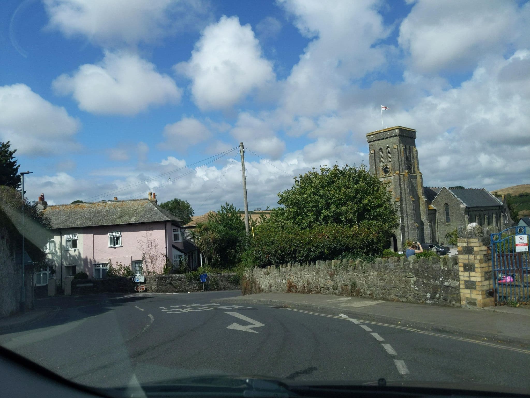 Street view near 22 The Salcombe, Salcombe — © WaggyDog (CC BY-SA · Mapillary)