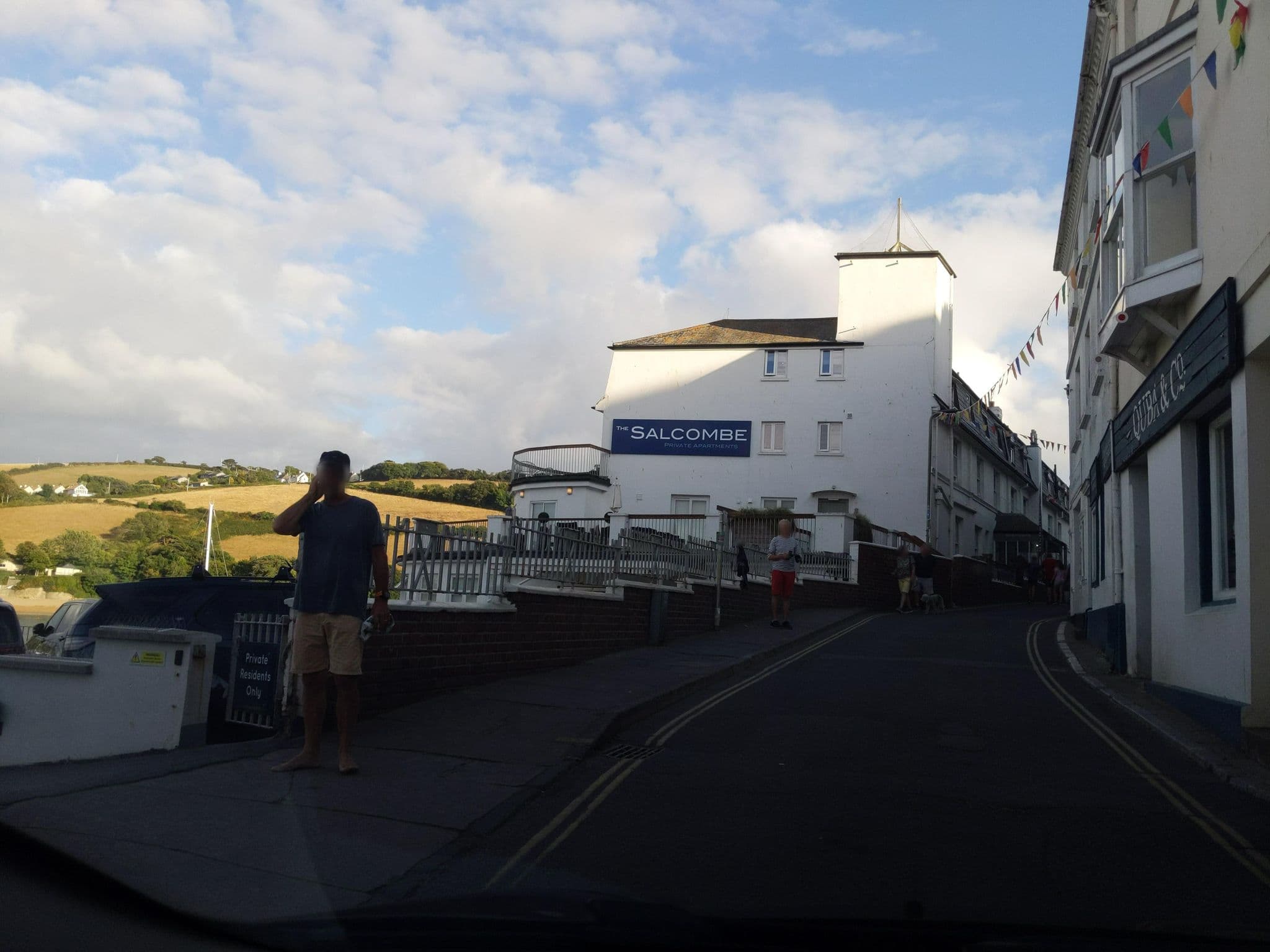 Street view near 35 The Salcombe - Entire Place, Salcombe — © WaggyDog (CC BY-SA · Mapillary)