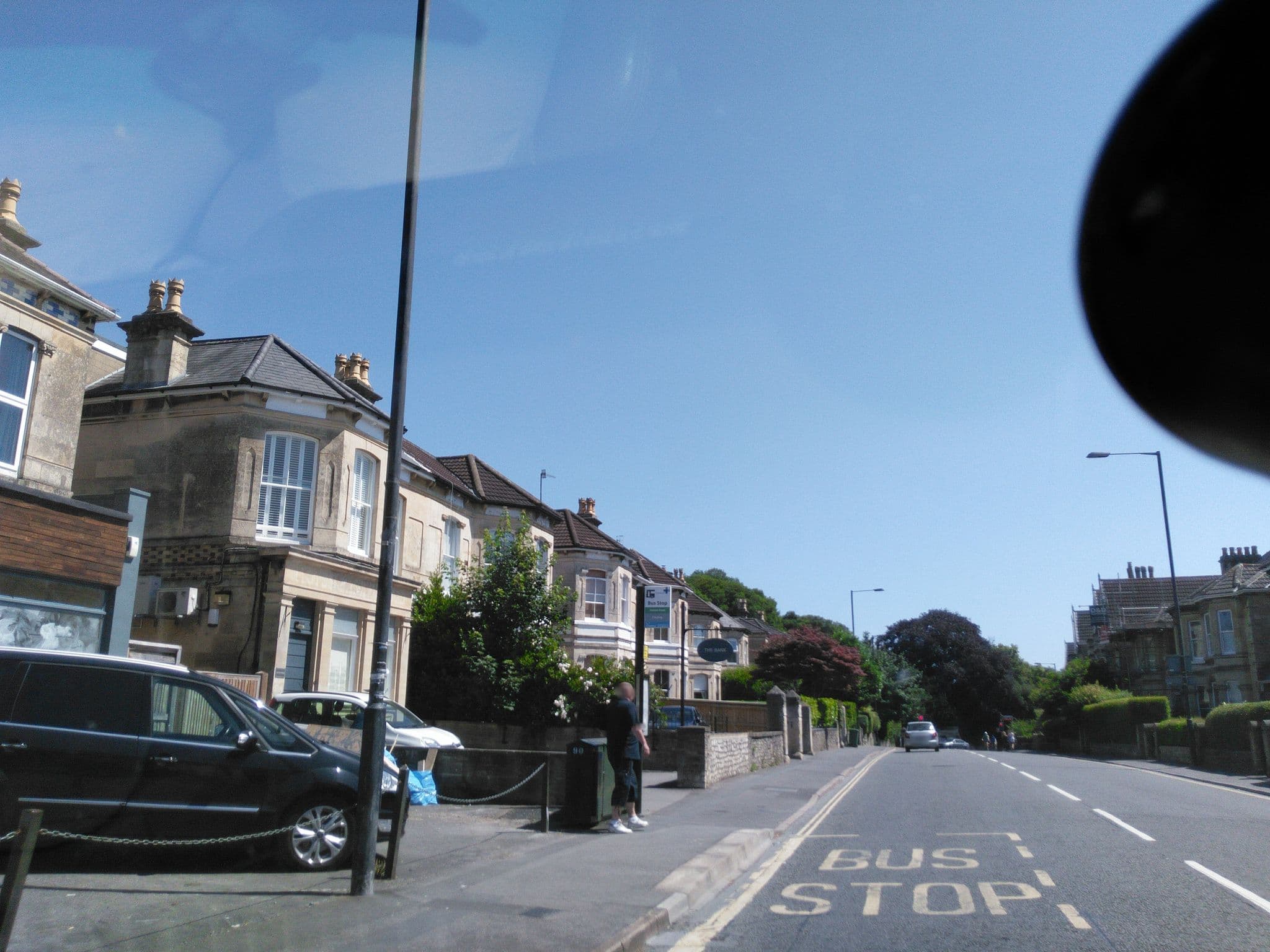 Street view near Red House Hotel, Bath