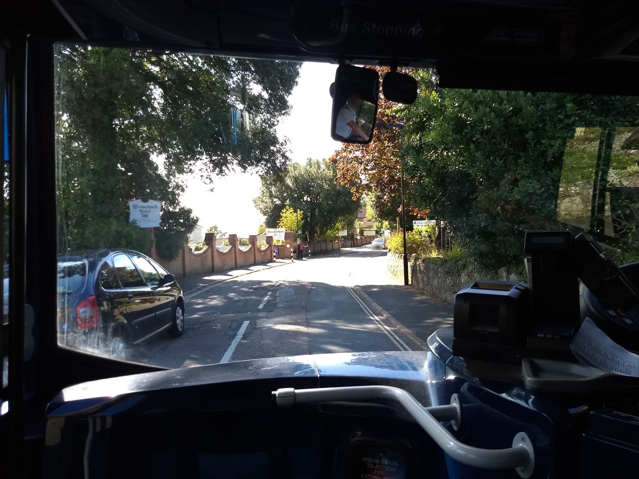 Street view near The Queens Road Hotel, Shanklin — © mappernerd (CC BY-SA · Mapillary)