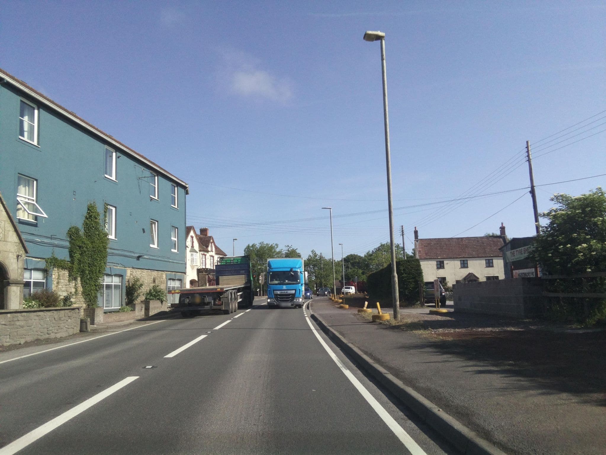 Street view near The Well Inn, Shepton Mallet — © southglos (CC BY-SA · Mapillary)