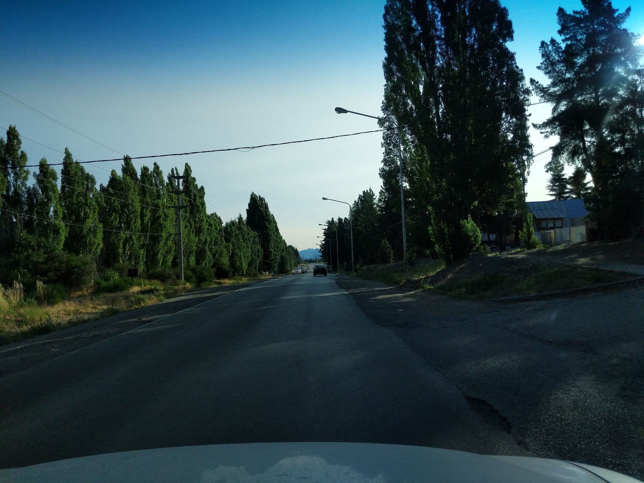 Street view near Cabañas Ayelen, Esquel