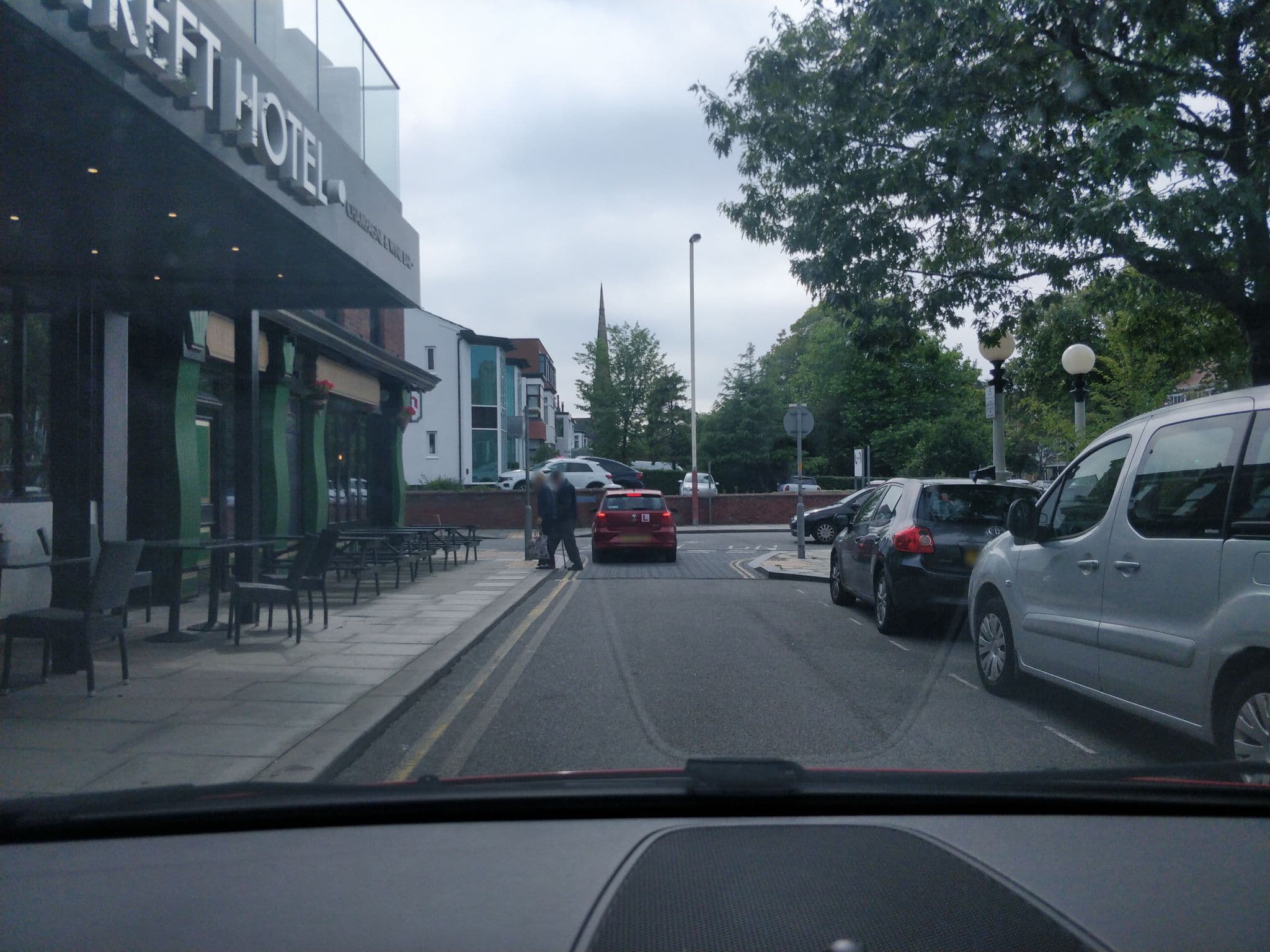 Street view near Lord Street Hotel, Southport — © davidsong (CC BY-SA · Mapillary)