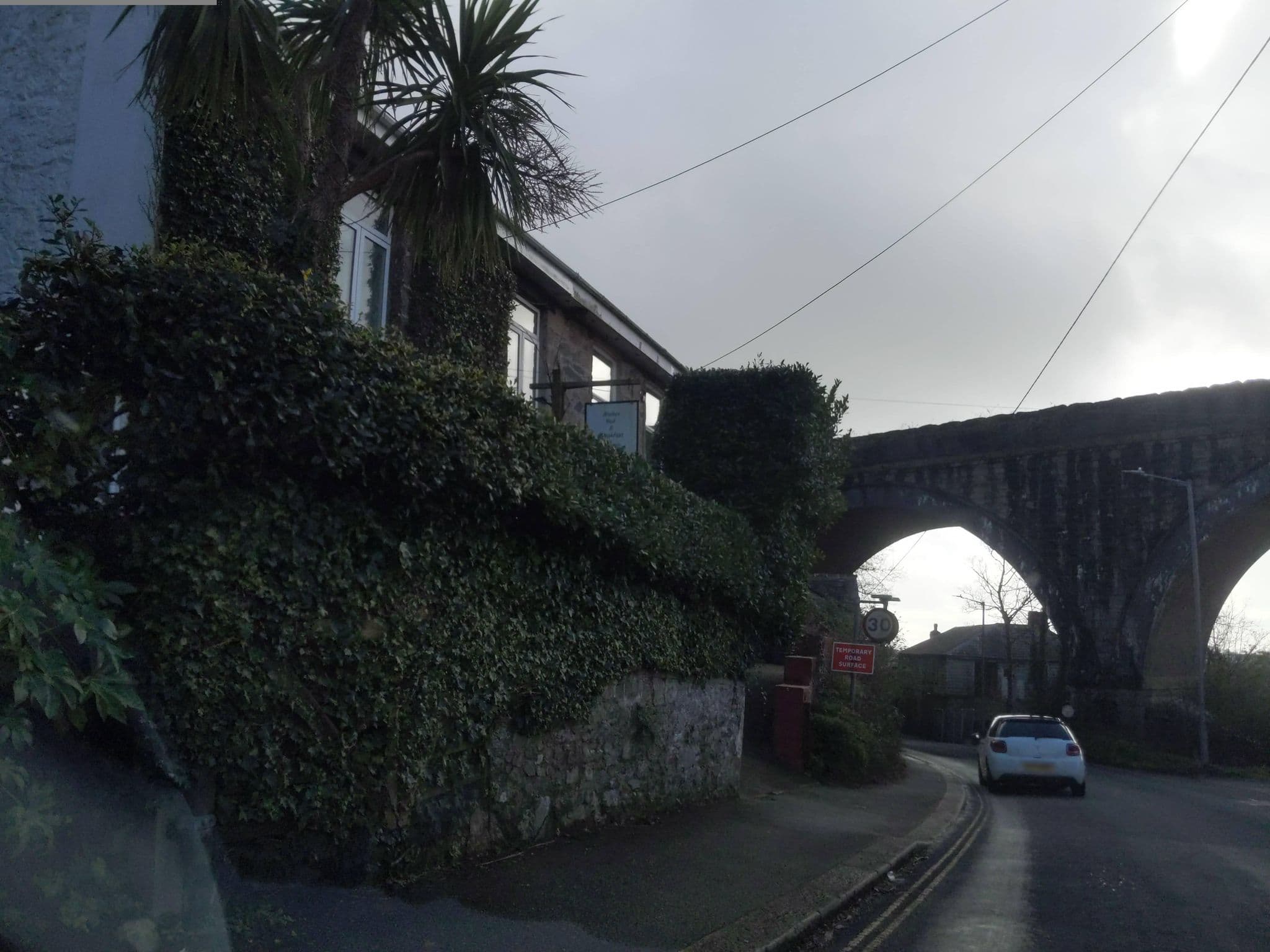 Street view near Arches, St Austell — © WaggyDog (CC BY-SA · Mapillary)