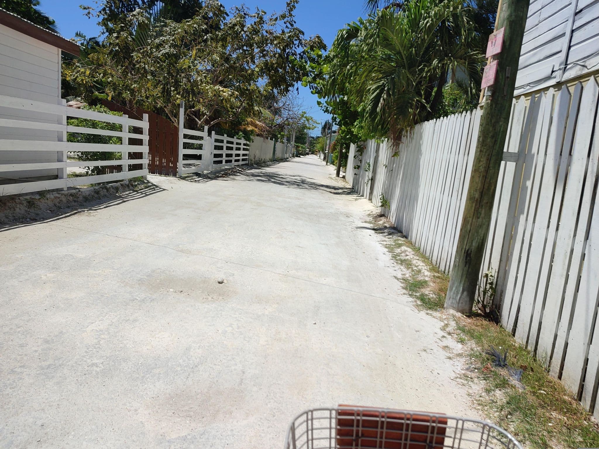 Street view near Lena's Guesthouse, Caye Caulker — © charlieplett (CC BY-SA · Mapillary)