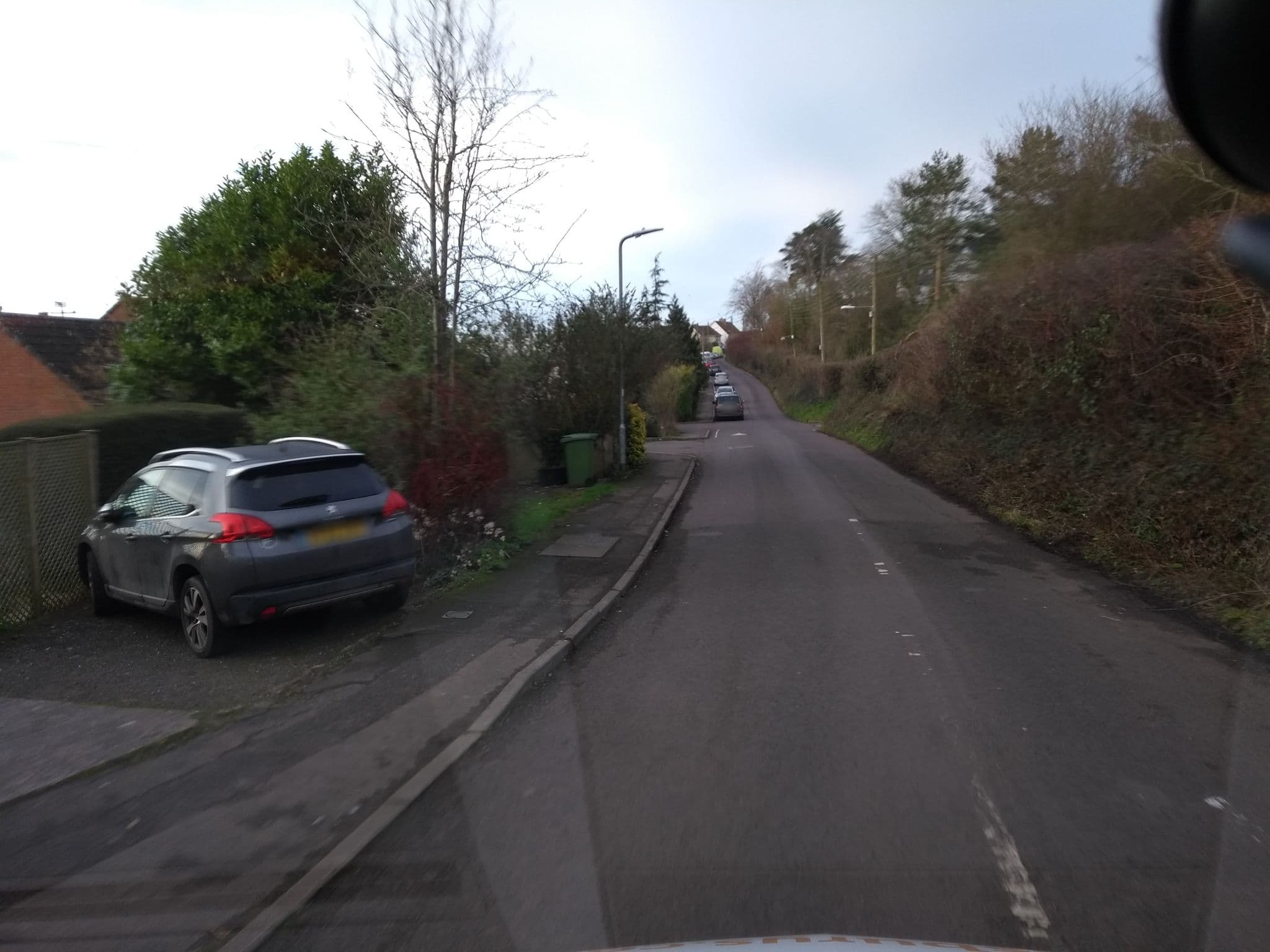 Street view near Healing Waters Sanctuary, Glastonbury — © ukchris (CC BY-SA · Mapillary)
