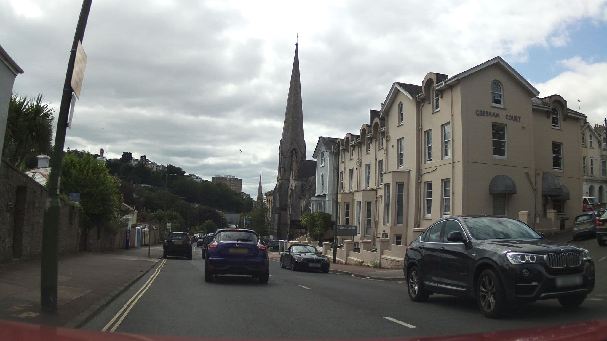 Street view near Gresham Court, Torquay — © southglos (CC BY-SA · Mapillary)