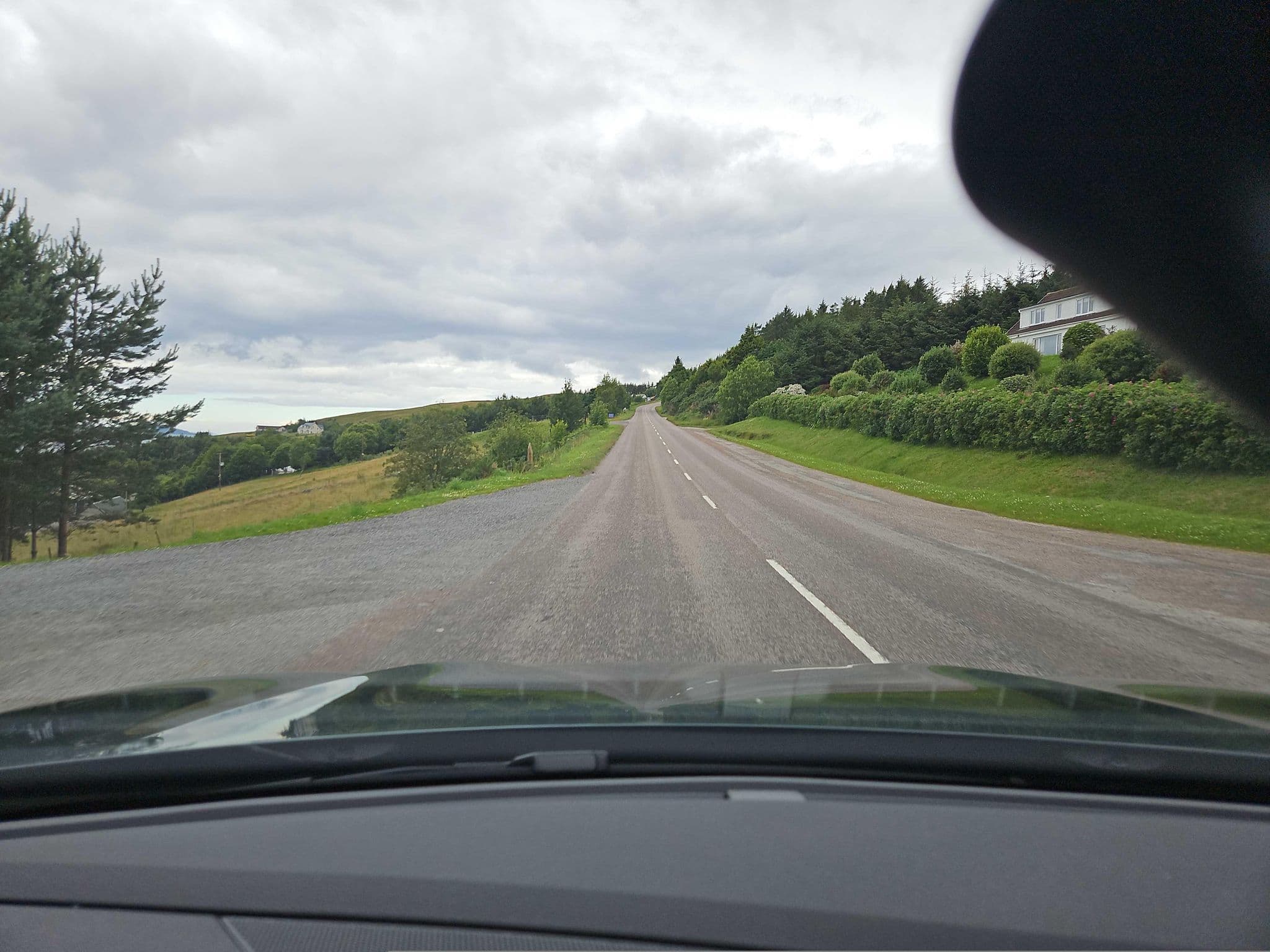 Street view near Lochbroom Lodge, Ullapool