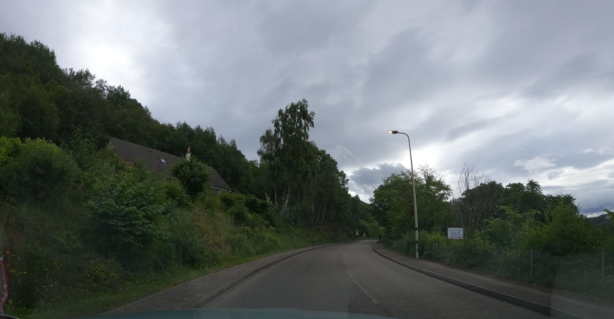 Street view near Ullaview, Ullapool