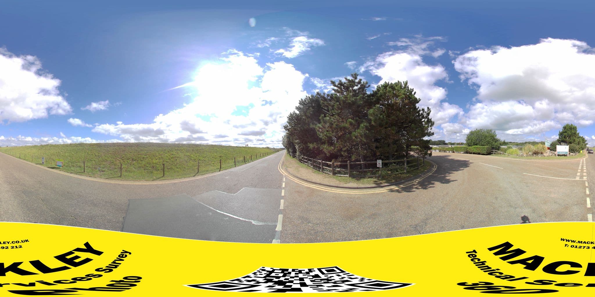 Street view near Pinewoods Holiday Park, Wells-next-the-Sea — © mackley (CC BY-SA · Mapillary)