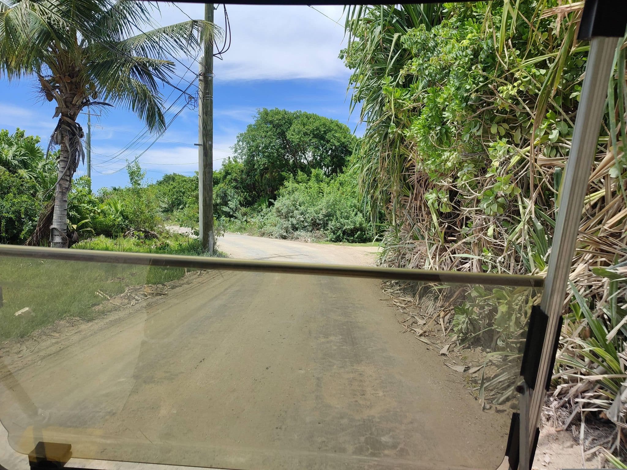 Street view near X'Tan Ha Resort, San Pedro — © charlieplett (CC BY-SA · Mapillary)