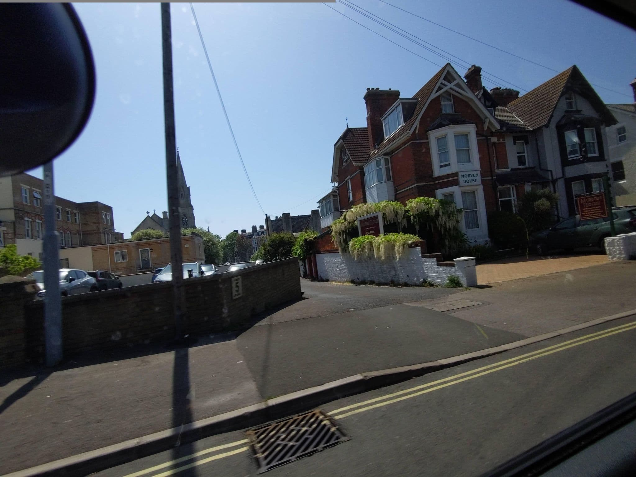 Street view near Morven House, Weymouth