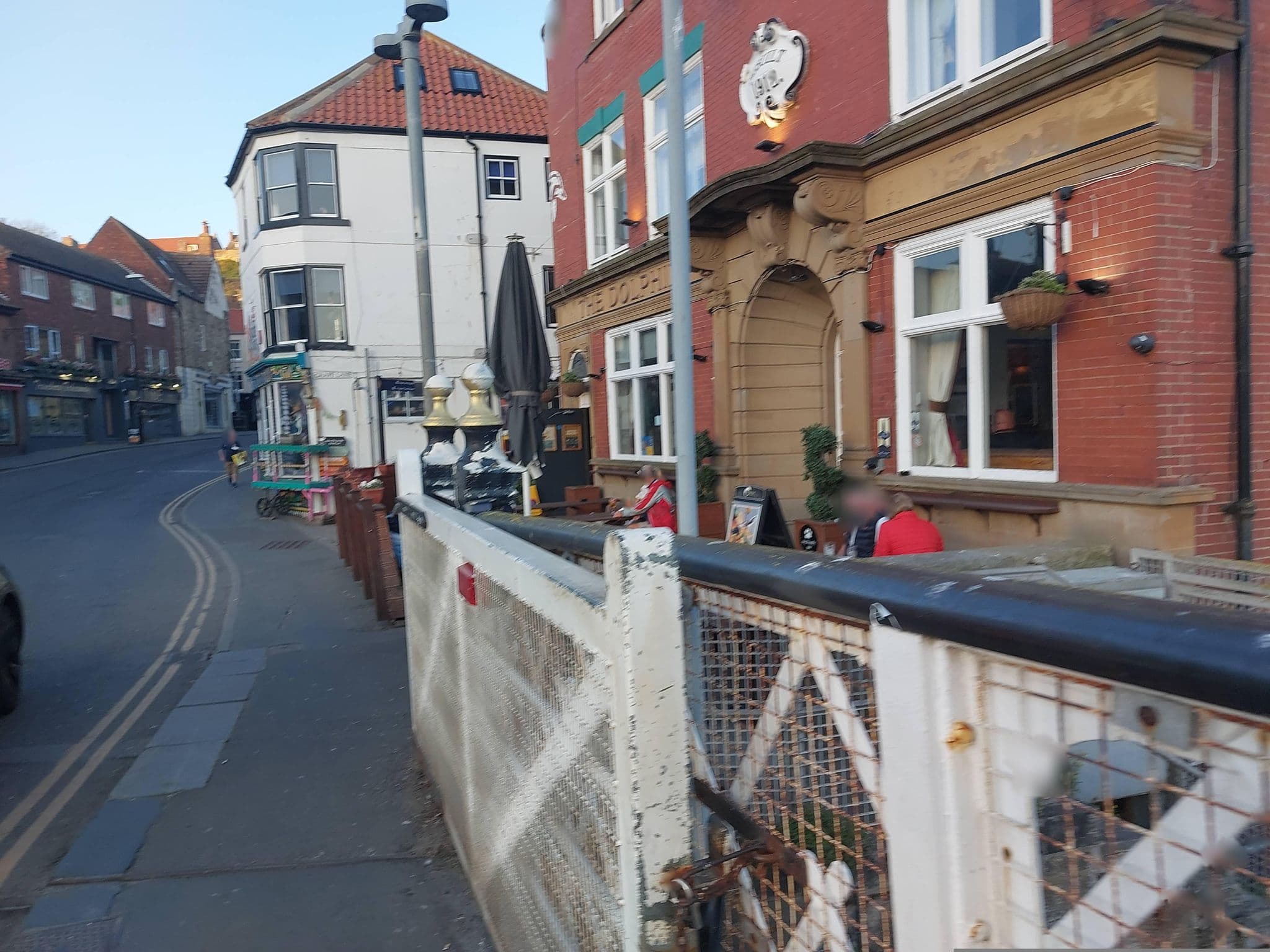 Street view near The Dolphin, Whitby — © usingsogiving (CC BY-SA · Mapillary)