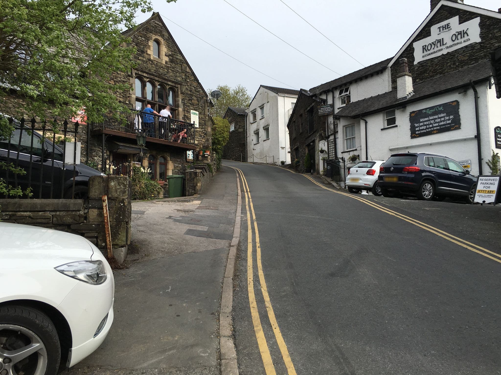 Street view near The Royal Oak Inn, Windermere