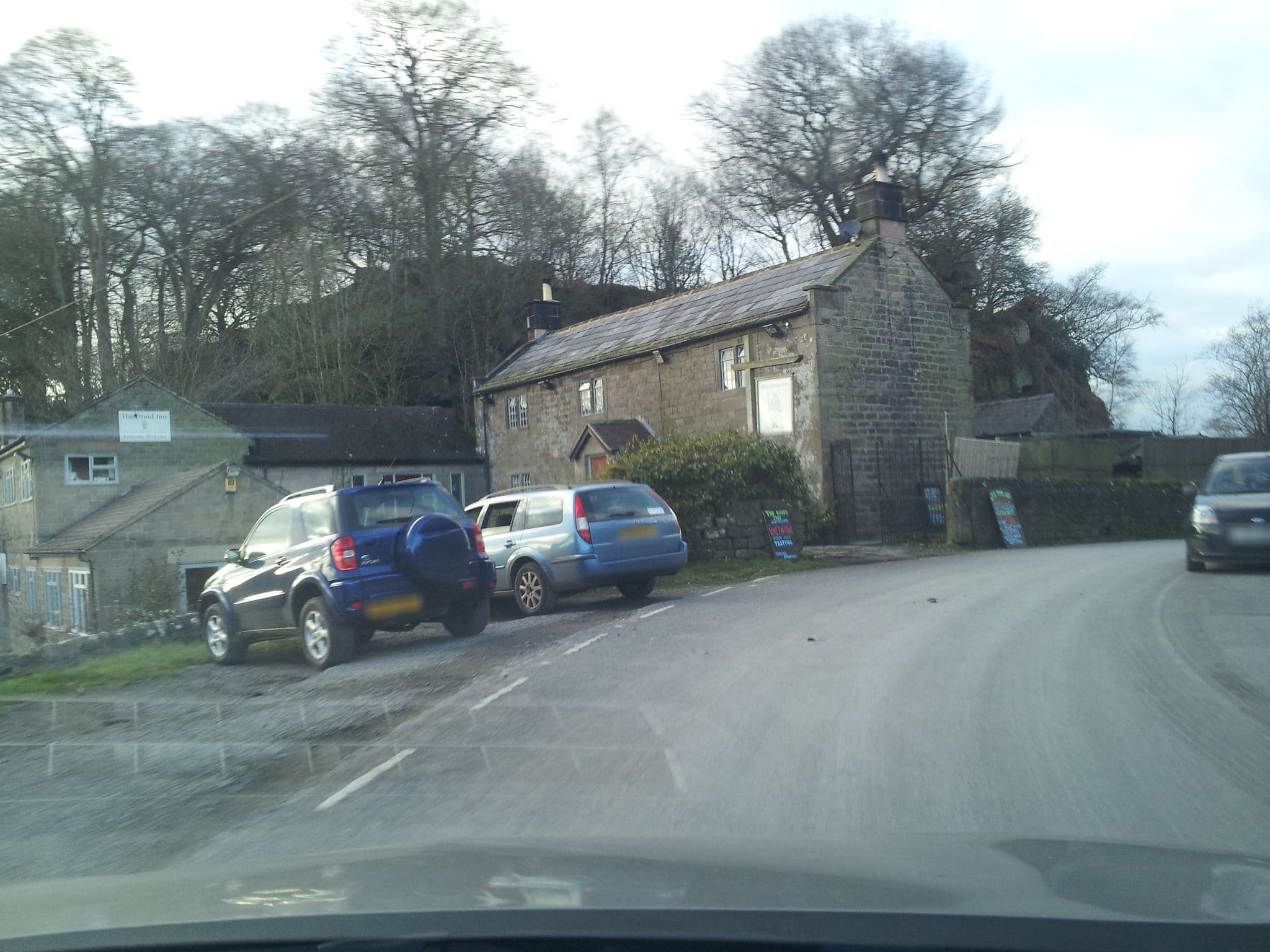 Street view near The Druid Inn, Youlgreave — © adam2 (CC BY-SA · Mapillary)