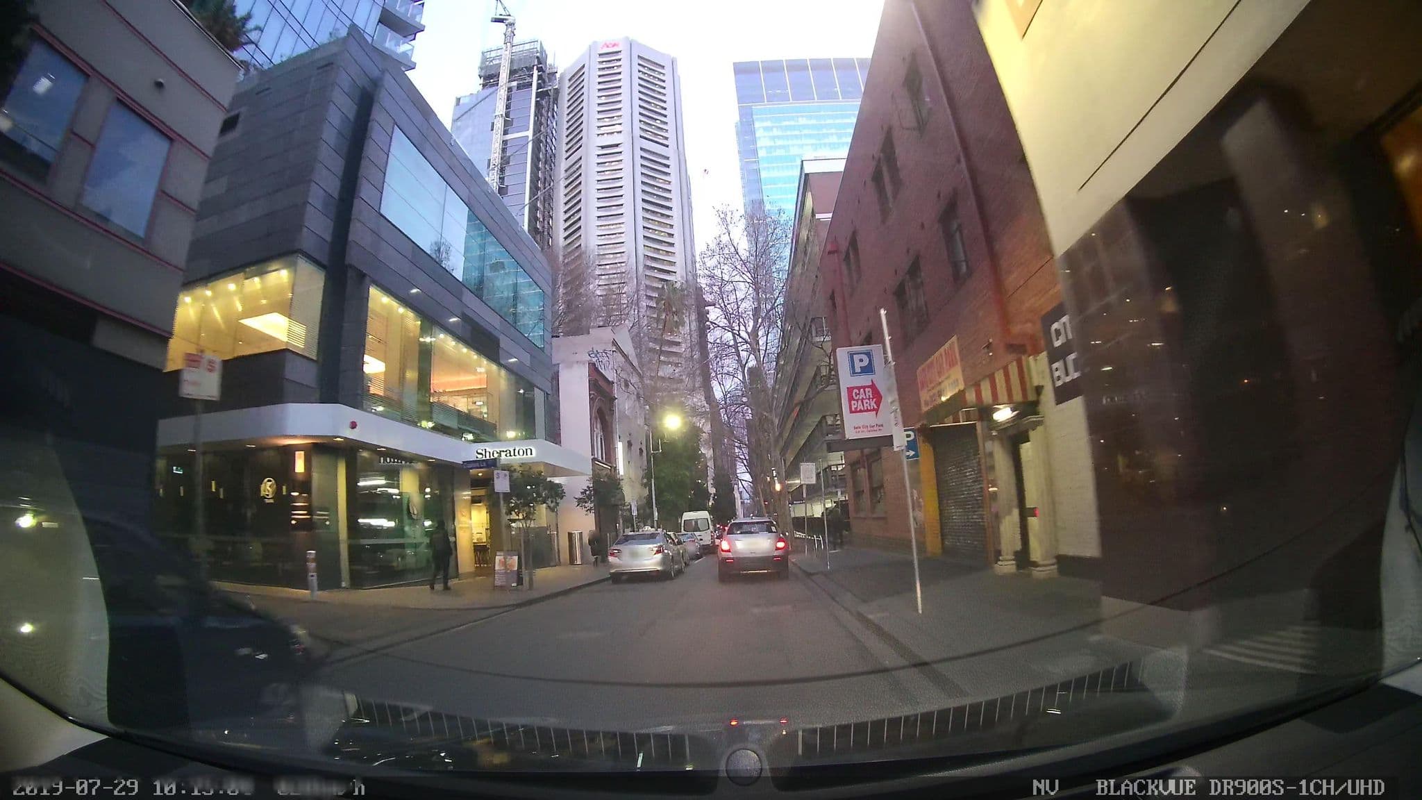 Street view near City Centre Budget Hotel, Melbourne City Centre — © skillsy (CC BY-SA · Mapillary)