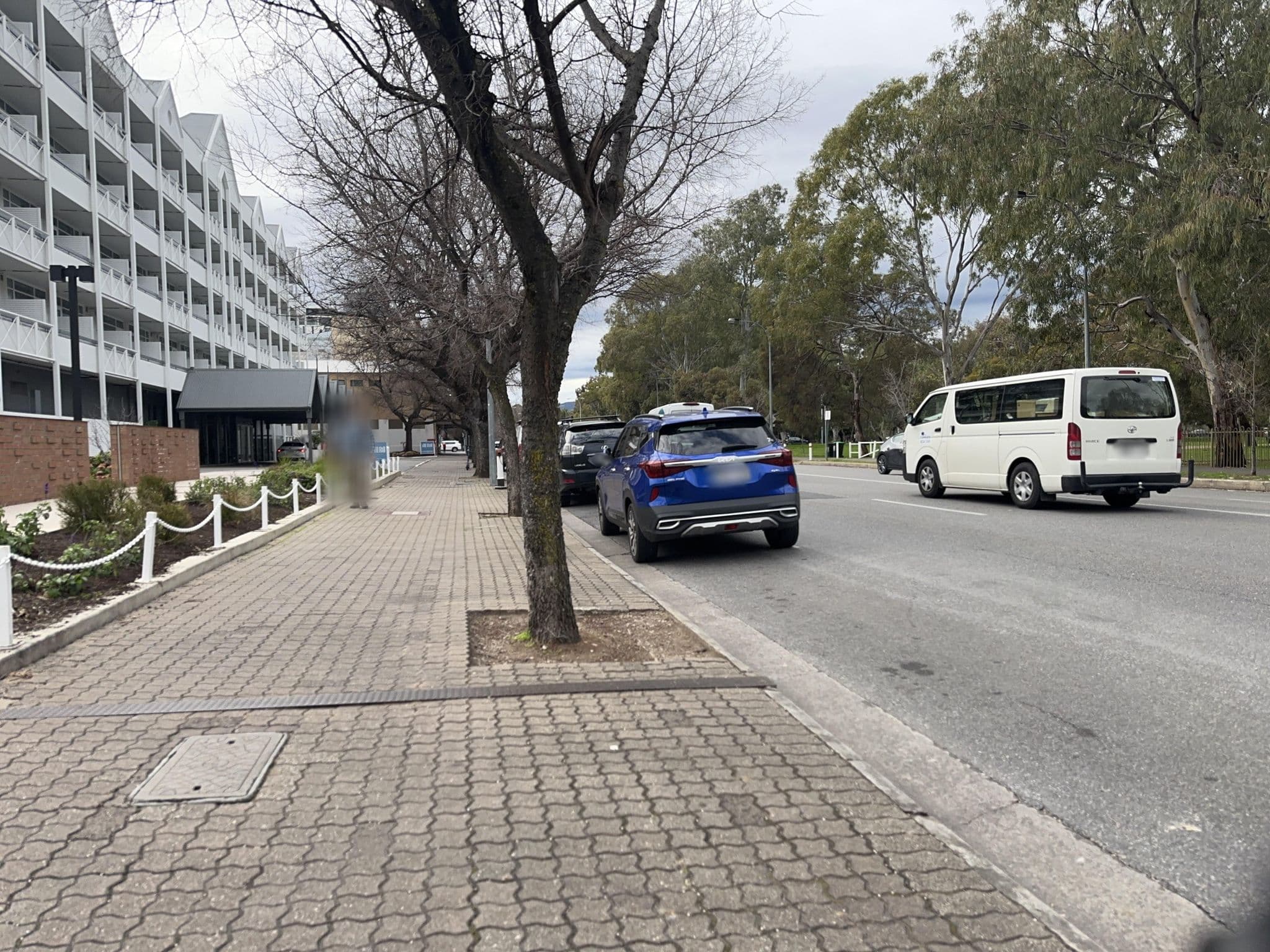Street view near HotelMOTEL Adelaide, Adelaide city centre — © banjo5295 (CC BY-SA · Mapillary)