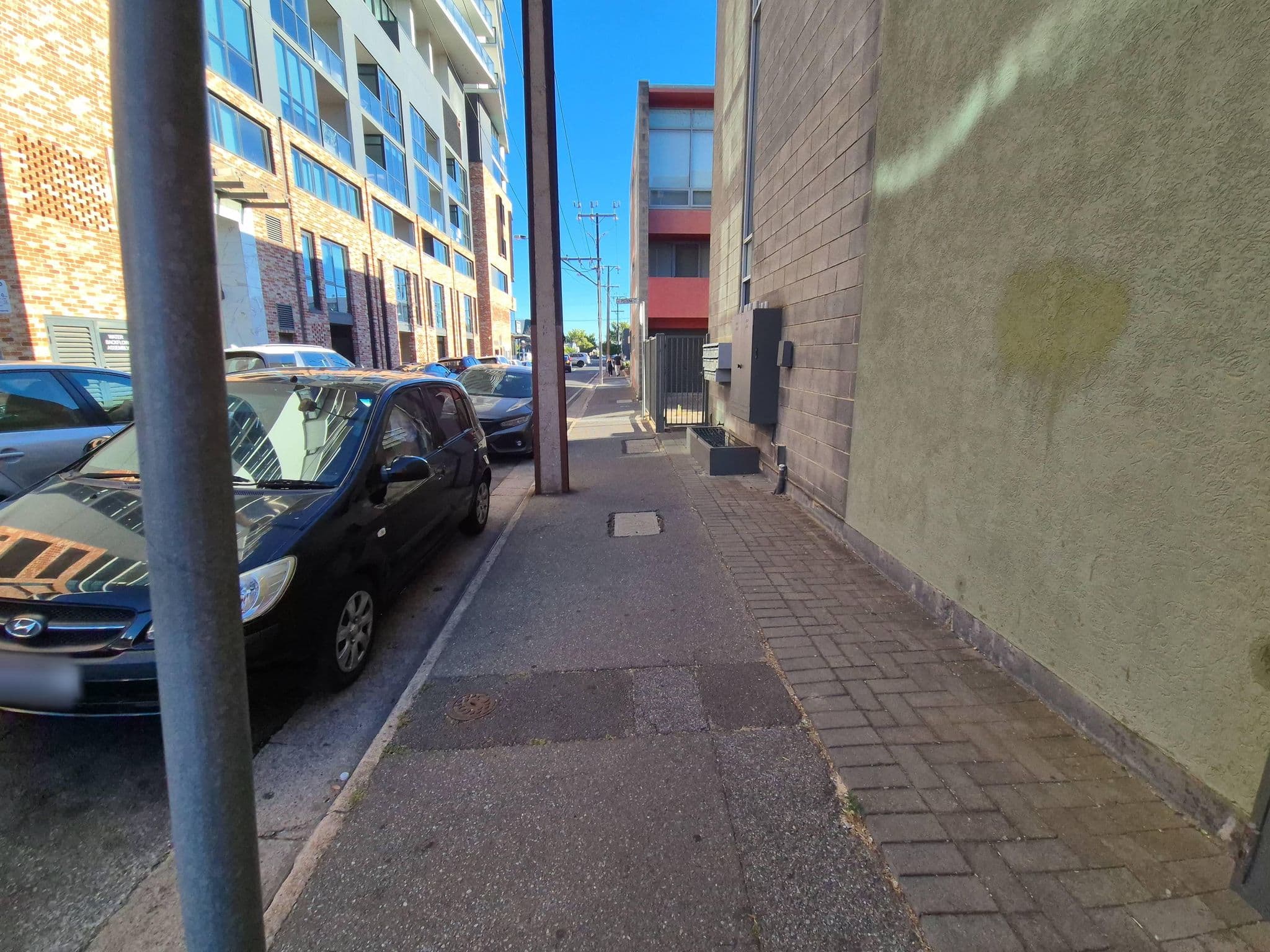 Street view near RNR Serviced Apartments, Adelaide — © 889248032621297 (CC BY-SA · Mapillary)