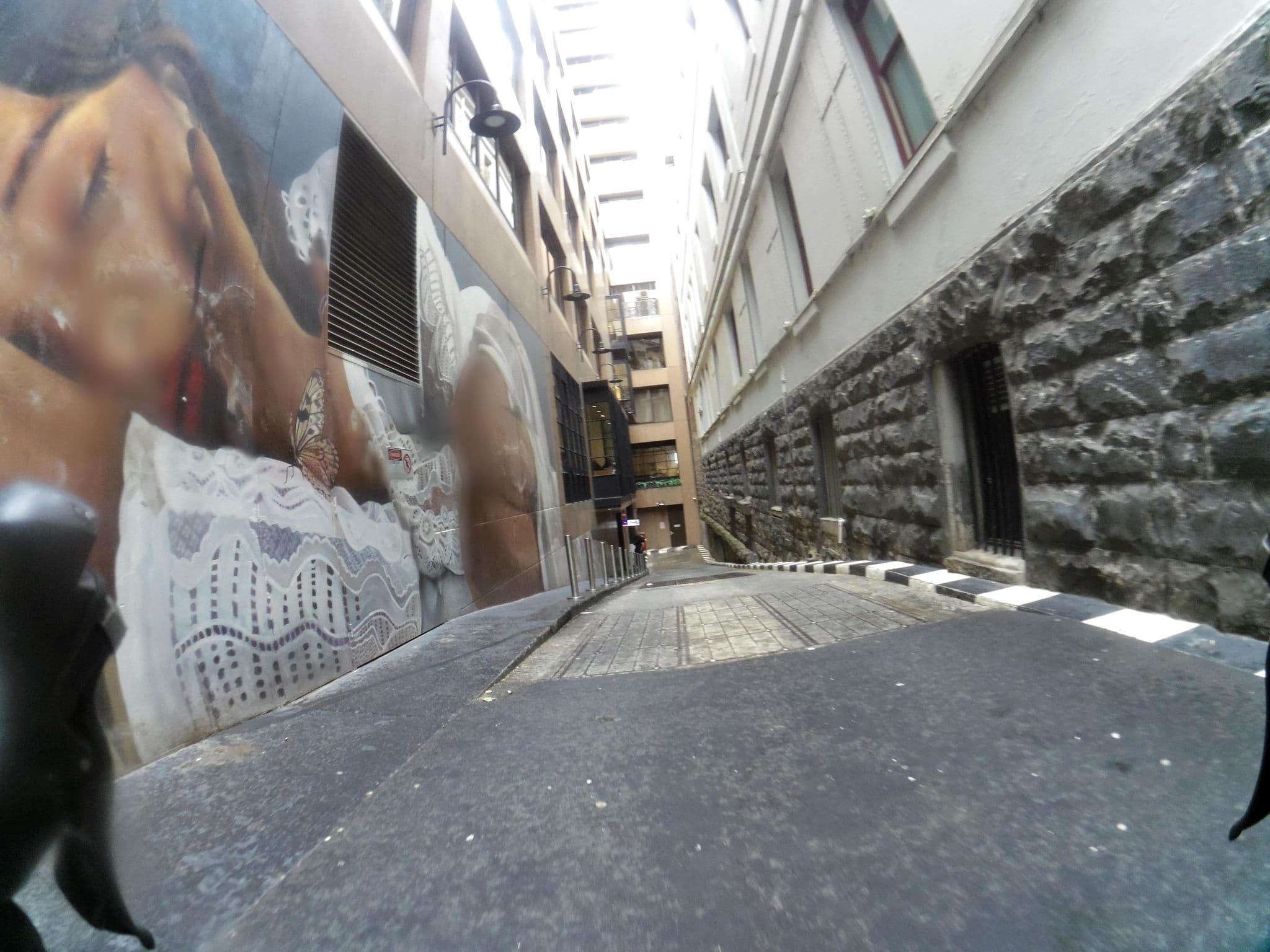 Street view near Punthill hotel, Melbourne City Centre — © skillsy (CC BY-SA · Mapillary)