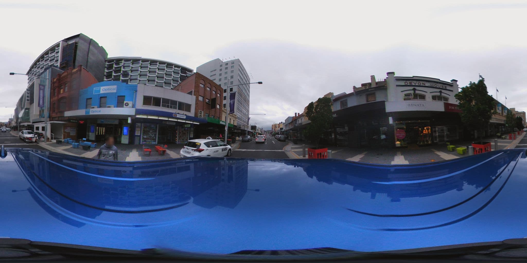 Street view near Crowne Plaza Hobart by IHG, Hobart city centre — © aharvey (CC BY-SA · Mapillary)